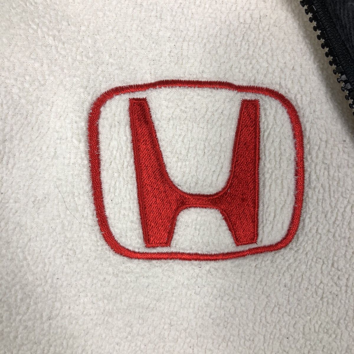 Honda 🔥Vintage Honda Racing Zipper Jacket Big Logo Size US XL / EU 56 / 4 - 18 Thumbnail