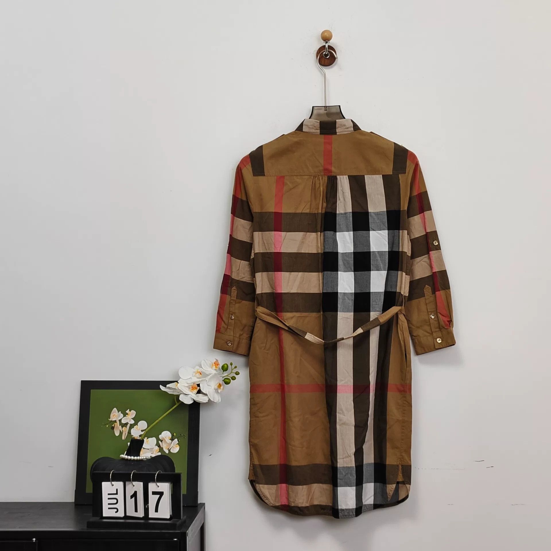 Burberry Burberry Classic Check Shirt-Dress Size XXS / US 00 / IT 34 - 2 Thumbnail
