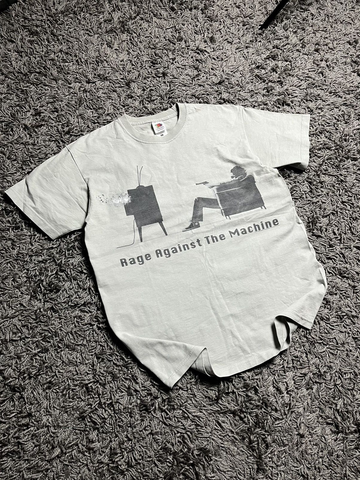 Rage Against The Machine "Won't Do" Maxell Parody T-Shirt