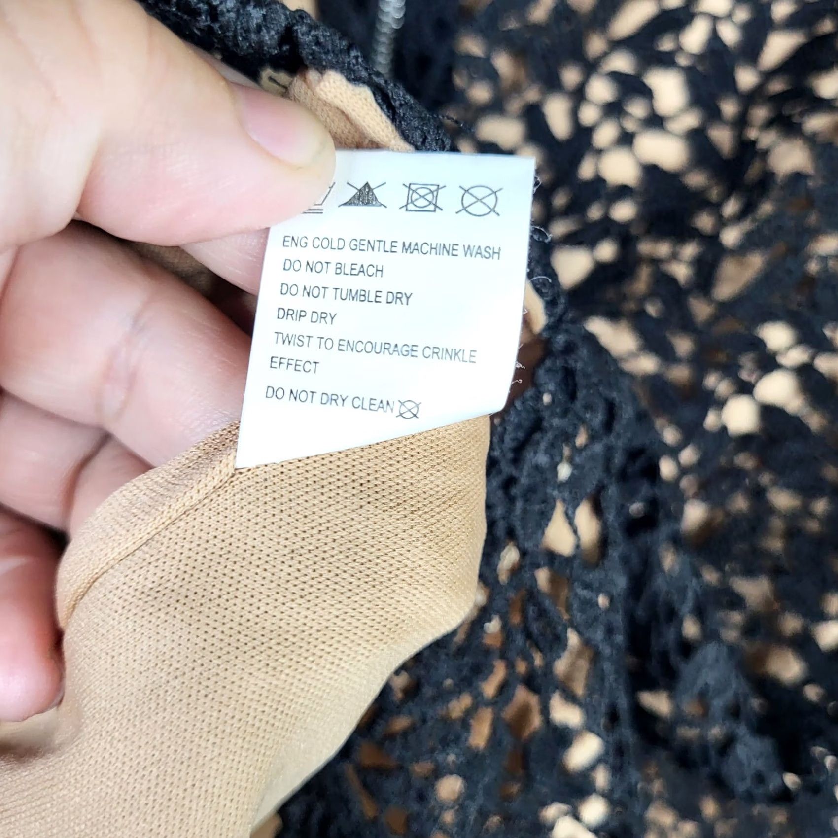 Vintage Kendall & KYLIE Mini Floral Lace Skirt Women's Size S Black Size 28" / US 6 / IT 42 - 5 Thumbnail