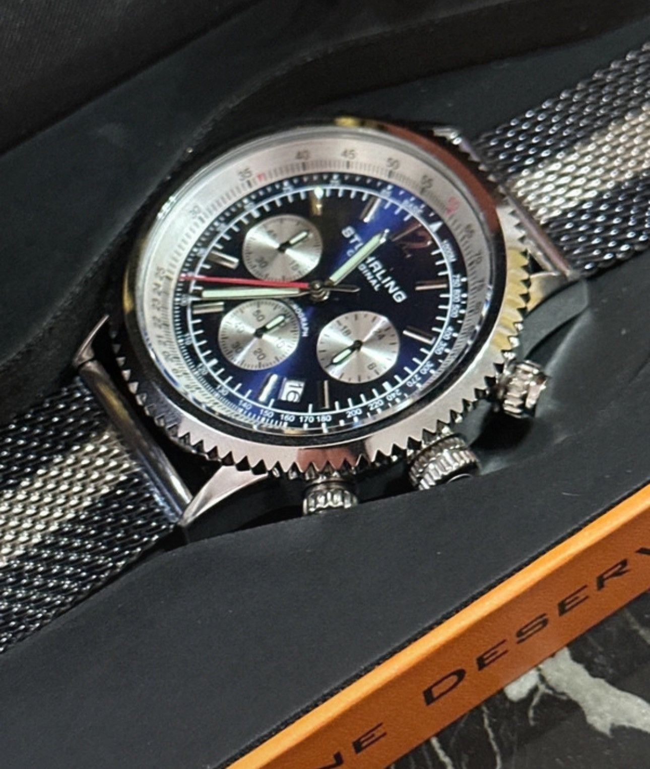 Sturhling Men watch quartz Size 42 - 7 Thumbnail