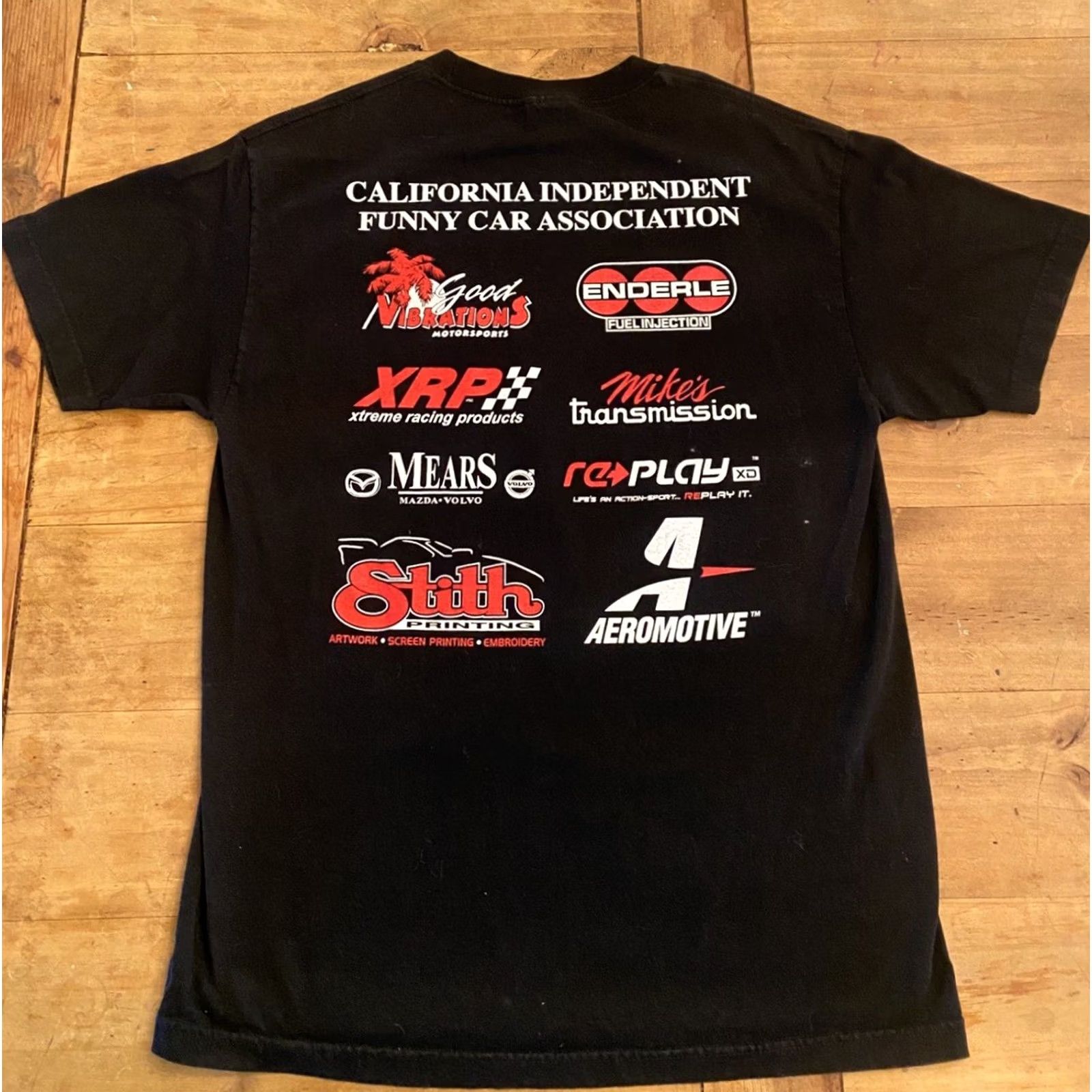 Vintage CIFCA California Funny Car Association Black T-Shirt Mens L LG Shirt Cars Funny Size US L / EU 52-54 / 3 - 5 Thumbnail