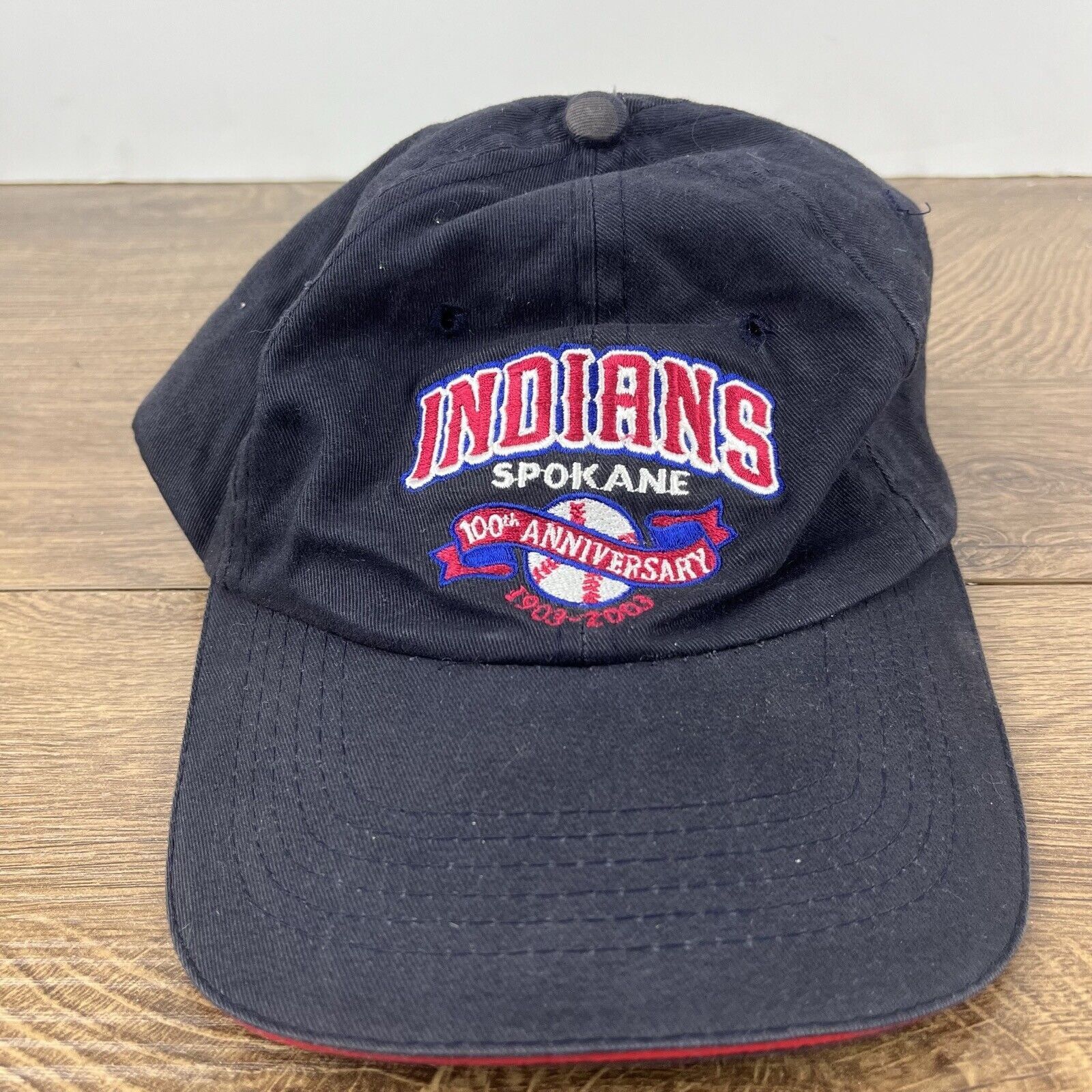 Other Spokane Indians Hat Spokane Indians Blue Hat Adjustable Blue Size ONE SIZE - 6 Thumbnail