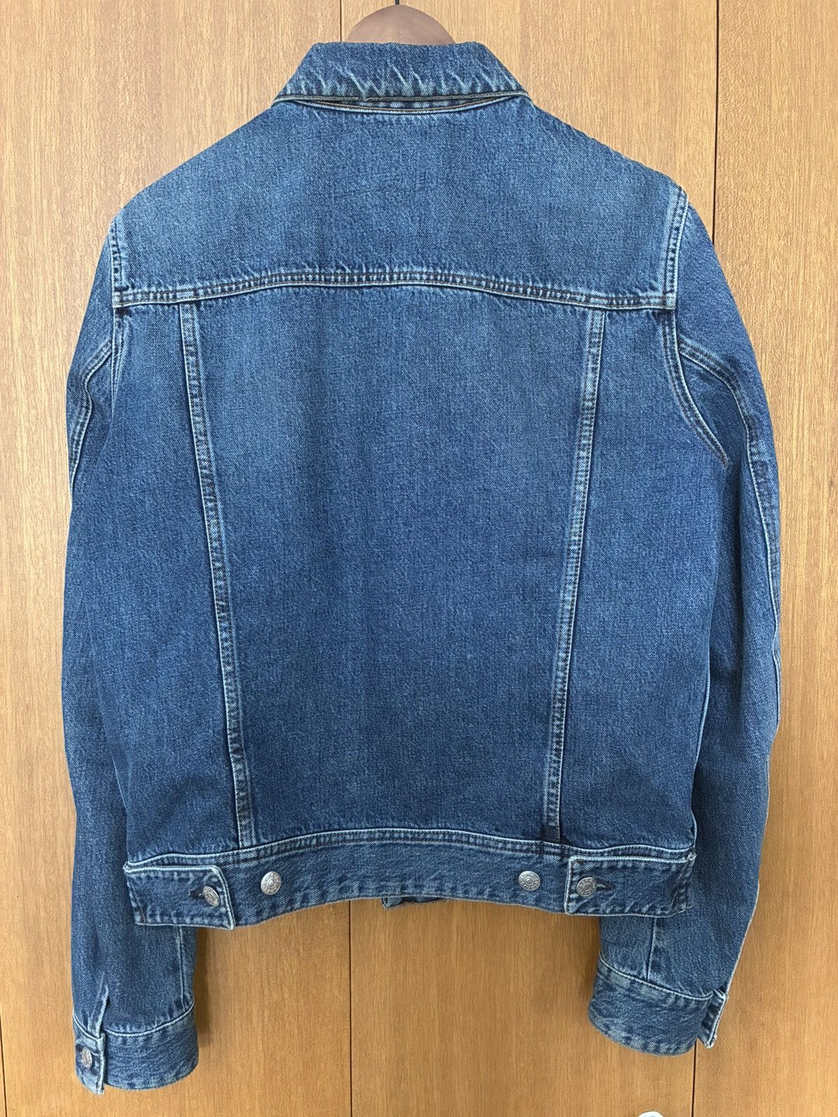 Acne Studios Acne Studios Blå Konst "Pass Mid" Denim Jacket Size US M / EU 48-50 / 2 - 2 Thumbnail