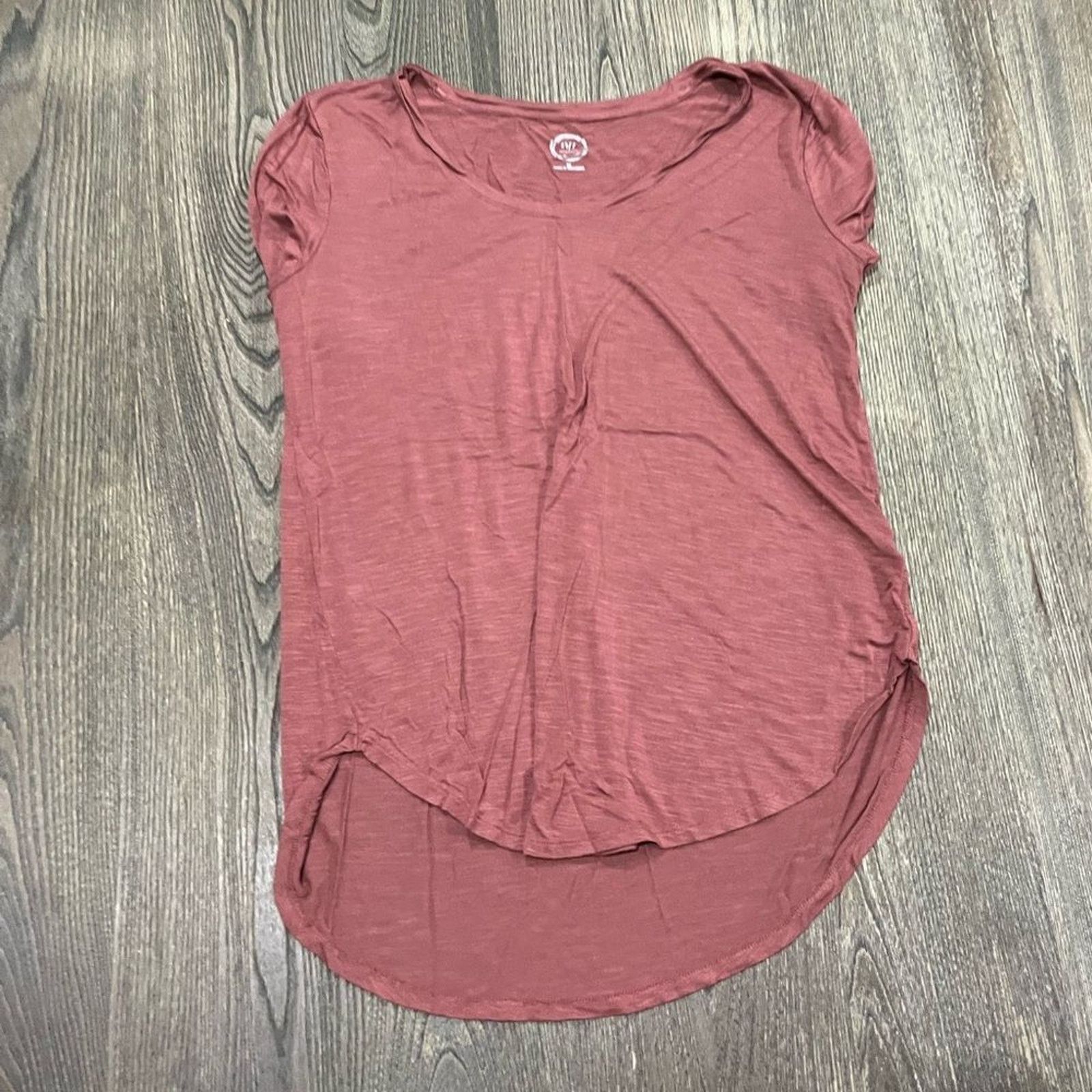 Vintage Maurices Short Sleeve Top T-Shirt Crew Tee Curved Hem Size M Size M / US 6-8 / IT 42-44 - 1 Thumbnail