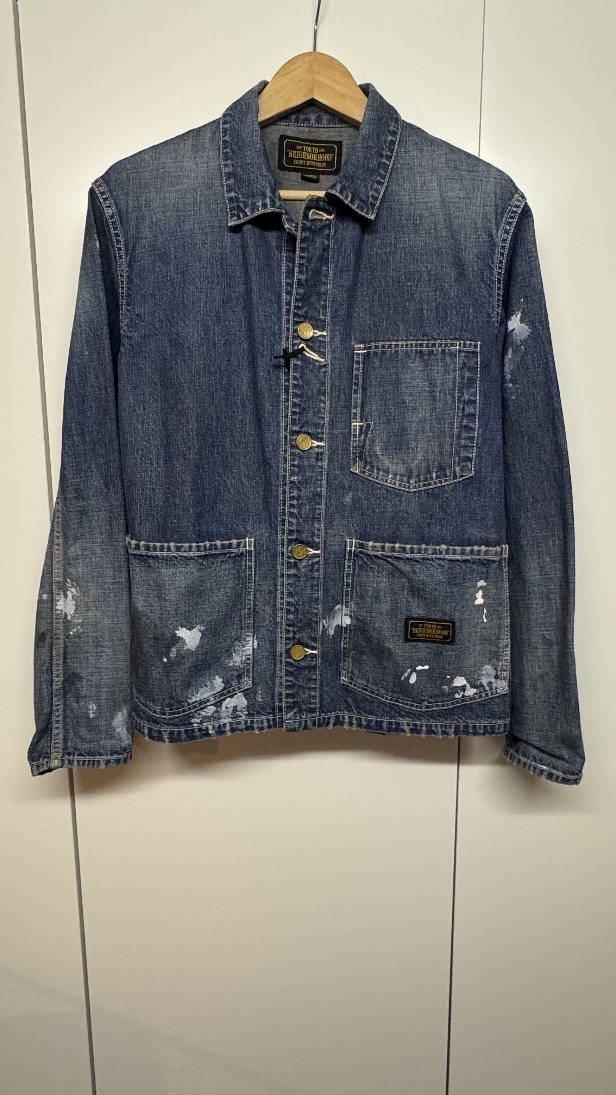 Neighborhood NEIGHBORHOOD SAVAGE COVERALL C-JKT 19SS | Grailed
