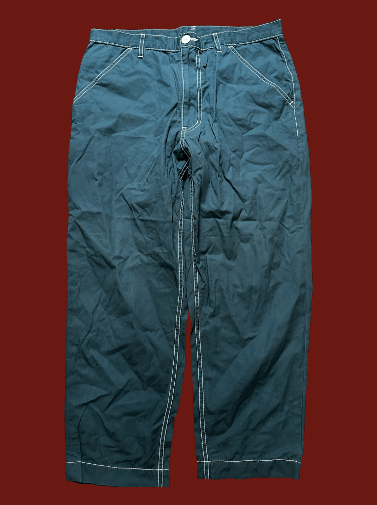 Comme des Garcons COMME des GARÇONS AD 2011 Contrast Stitch Pants Size US 30 / EU 46 - 1 Thumbnail