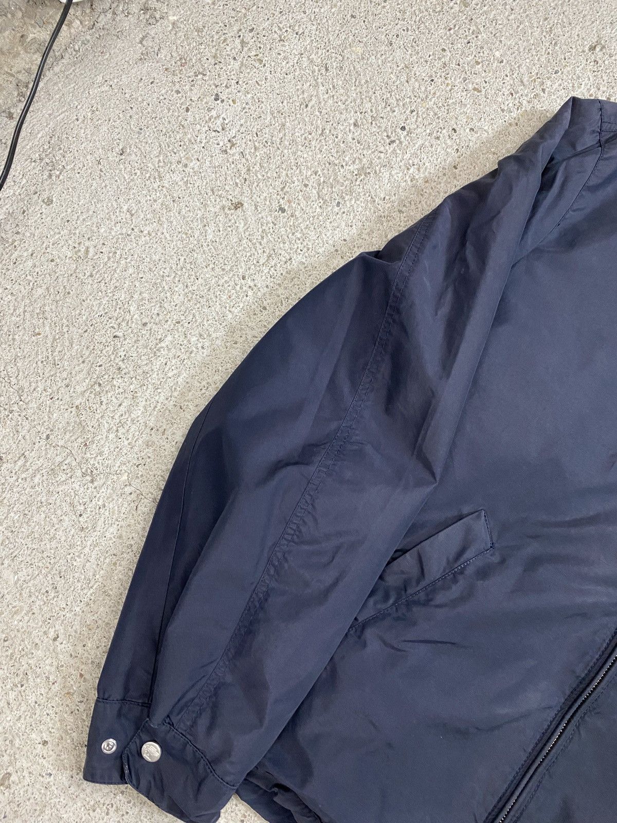 Versace Vintage versace sport windbreaker bomber jacket navy Size US L / EU 52-54 / 3 - 11 Thumbnail