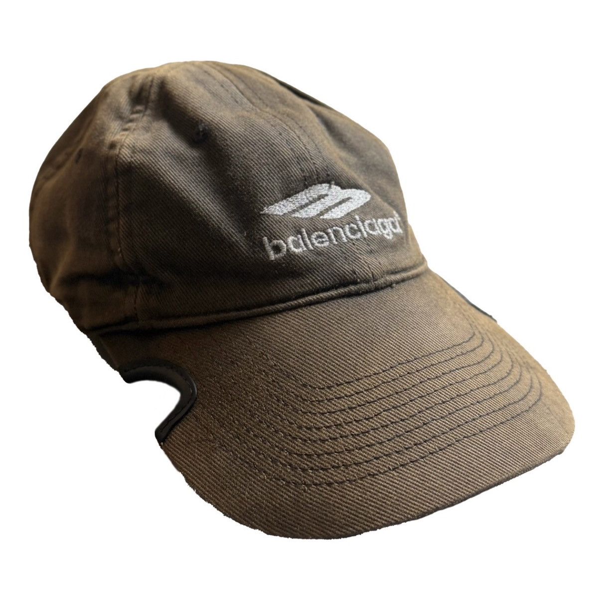 Balenciaga Balenciaga Sun Faded Sport Logo Flat Cap Size ONE SIZE - 1 Thumbnail