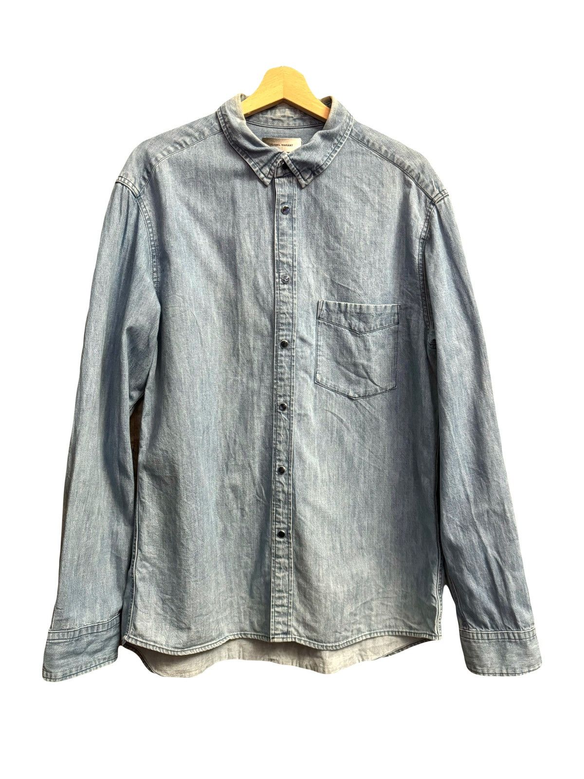 Isabel Marant isabel marant men denim shirt Size US XL / EU 56 / 4 - 1 Thumbnail
