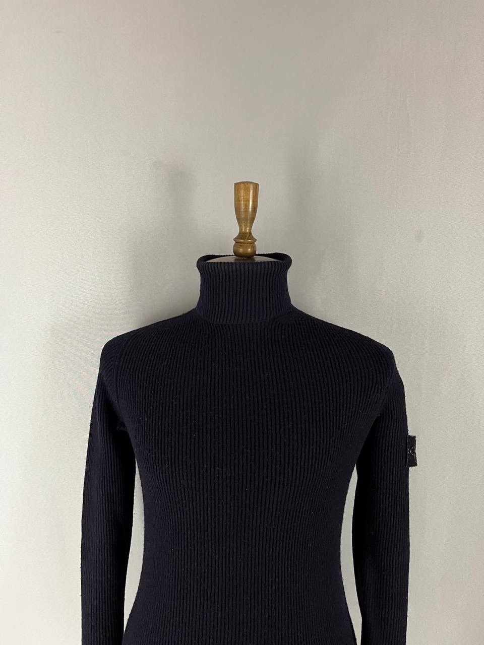 Stone Island Stone Island Sweater Wool Black Size US XL / EU 56 / 4 - 2 Thumbnail