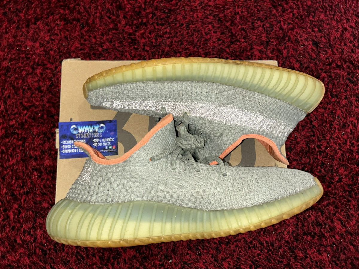 Adidas Yeezy 350 V2 Desert Sage Size 12 Size US 12 / EU 45 - 4 Thumbnail