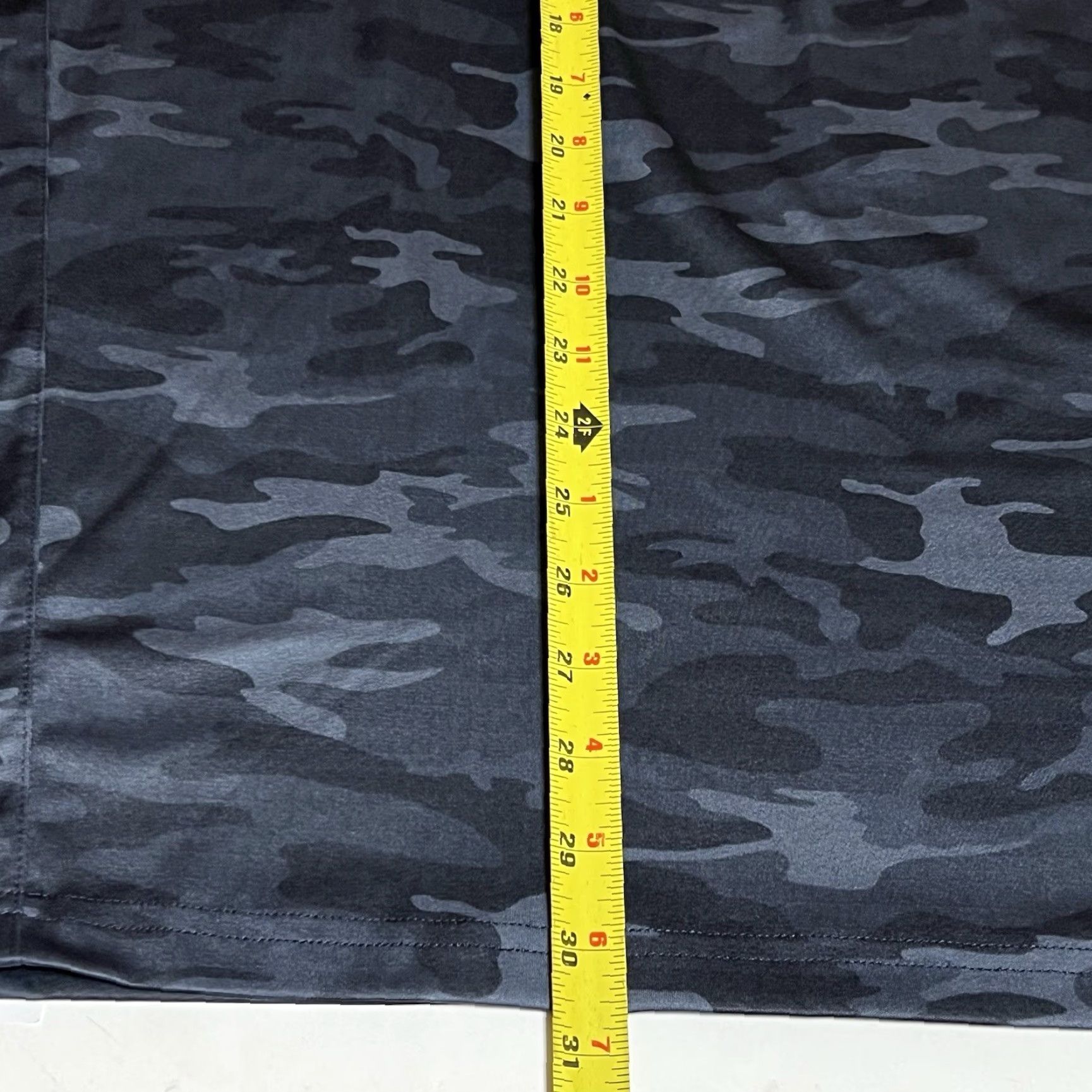 Vintage Ahead Performance Quarter Zip Mens 3XL Blue Camo Logo Golf Pullover Regular Size US XXL / EU 58 / 5 - 6 Thumbnail