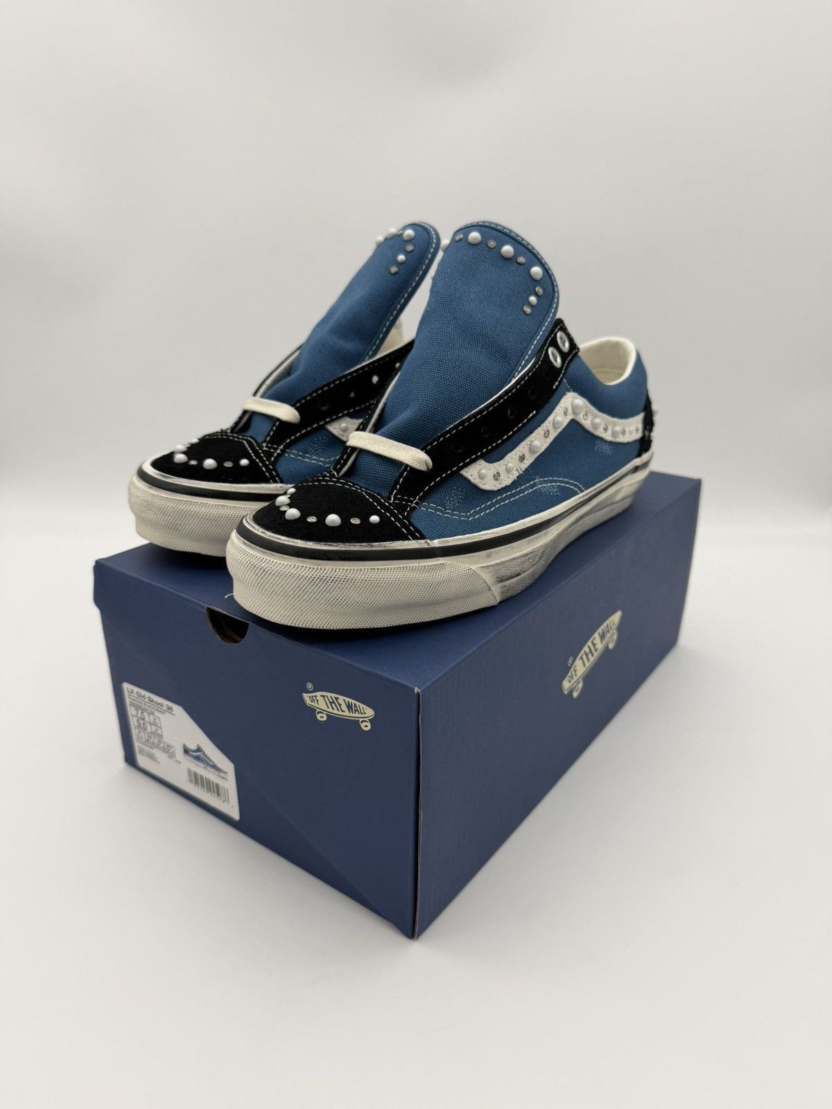 Vans Pearlized Old Skool 36 Navy
