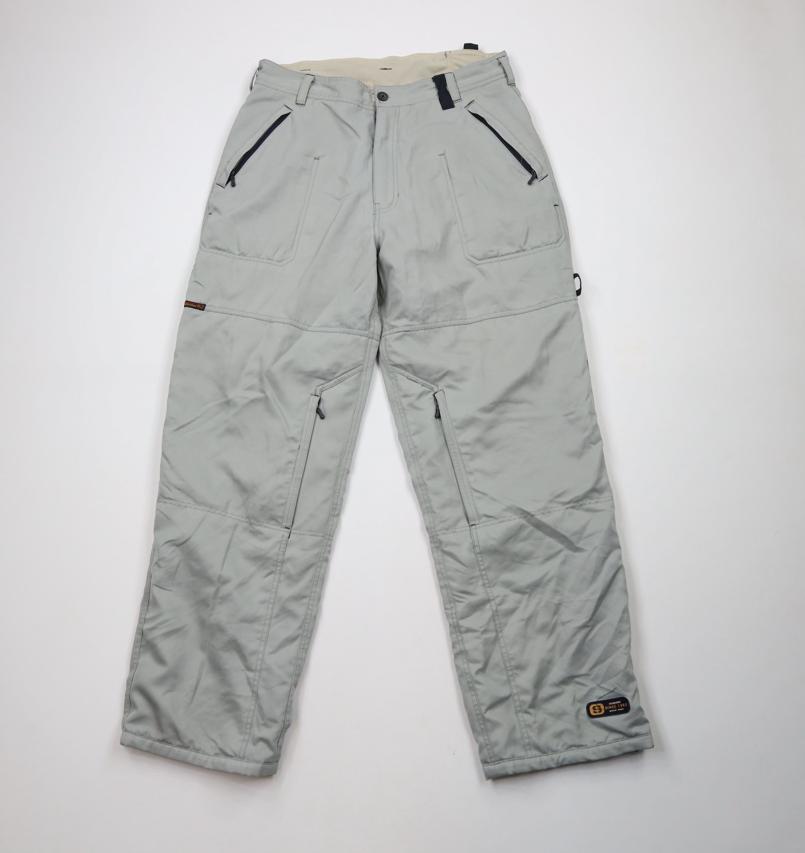 Vintage Vintage 90s Y2K Streetwear Wide Leg Snowboard Snow Pants Size US 34 / EU 50 - 1 Thumbnail