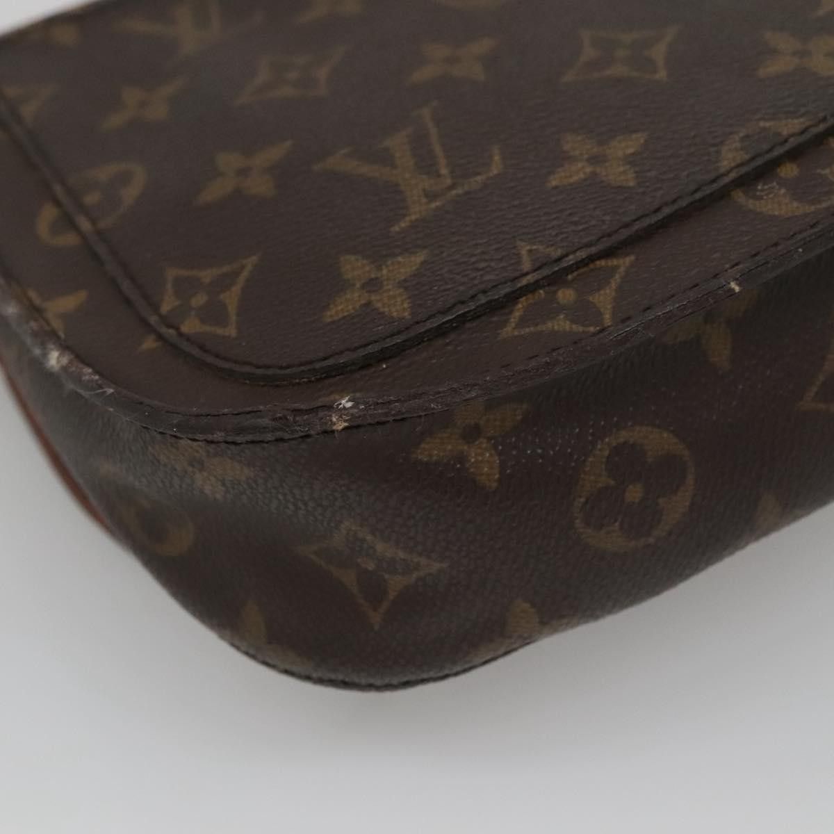 Louis Vuitton LOUIS VUITTON Monogram Saint Cloud MM Shoulder Bag M51243 Size ONE SIZE - 13 Thumbnail