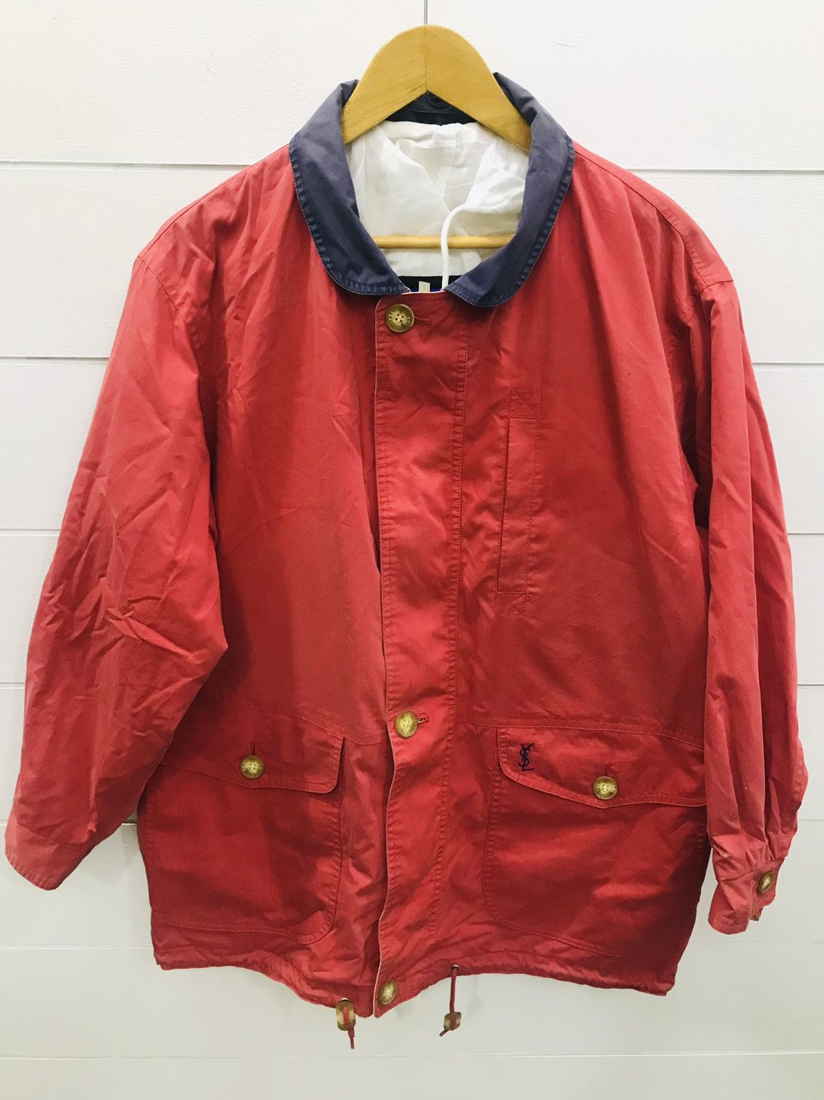 Vintage × Yves Saint Laurent VINTAGE YSL REVERSIBLE JACKET Size US L / EU 52-54 / 3 - 23 Thumbnail