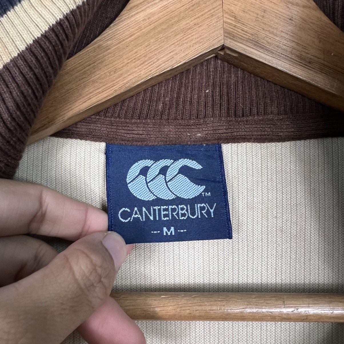 Canterbury of New Zealand Vintage CANTERBURY Half Zipper Turtleneck Sweater #3997-C182 Size US M / EU 48-50 / 2 - 12 Thumbnail