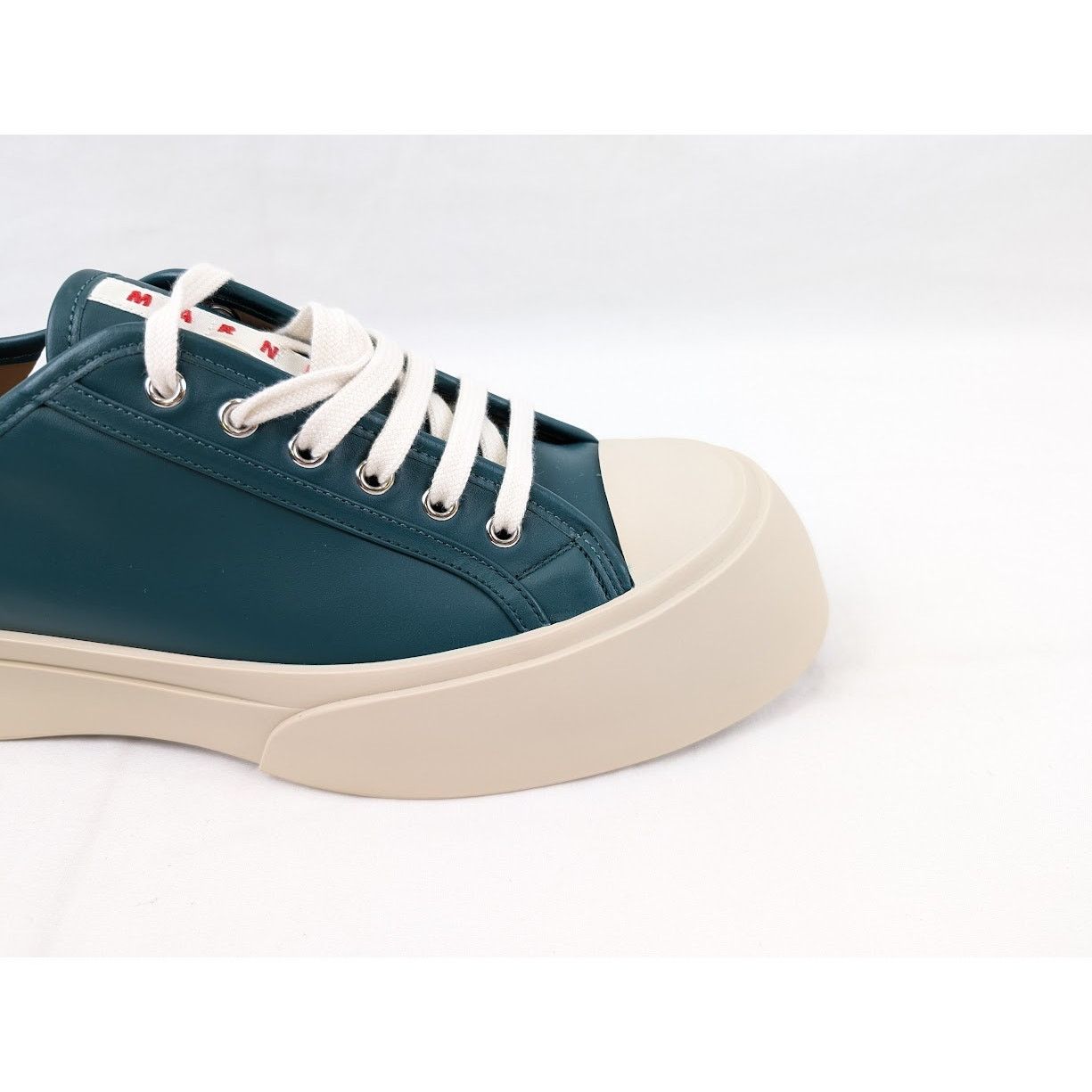 Marni o1rshd1 Low-Top Sneakers in Green/Beige Size US 11 / EU 44 - 3 Thumbnail