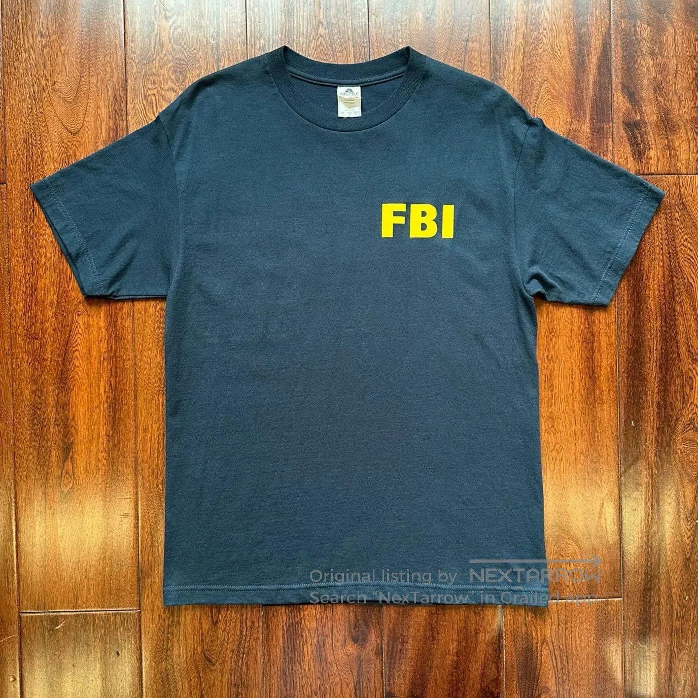 Vintage Vintage 00s Balenciaga FBI Tee. Size US M / EU 48-50 / 2 - 2 Thumbnail