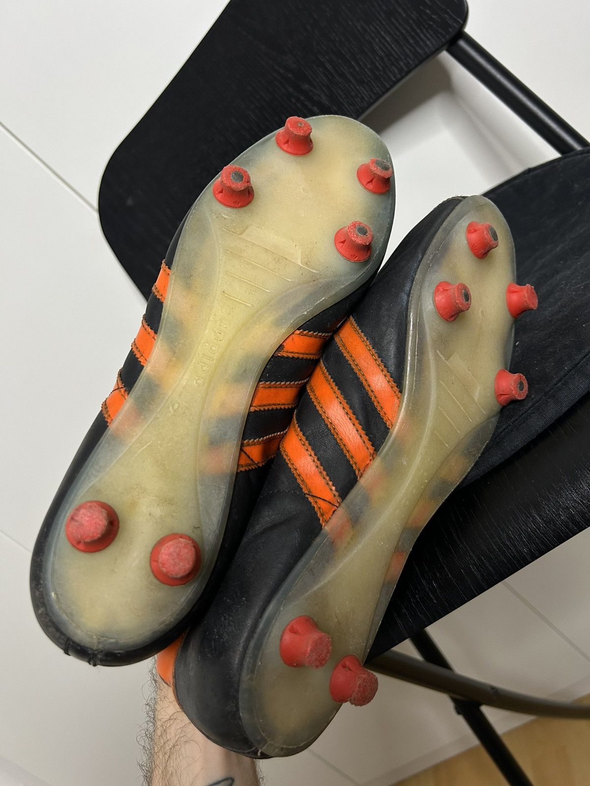 Adidas × Vintage Vintage Rare Adidas INTER Football Boots made in west German Size US 10.5 / EU 43-44 - 10 Thumbnail