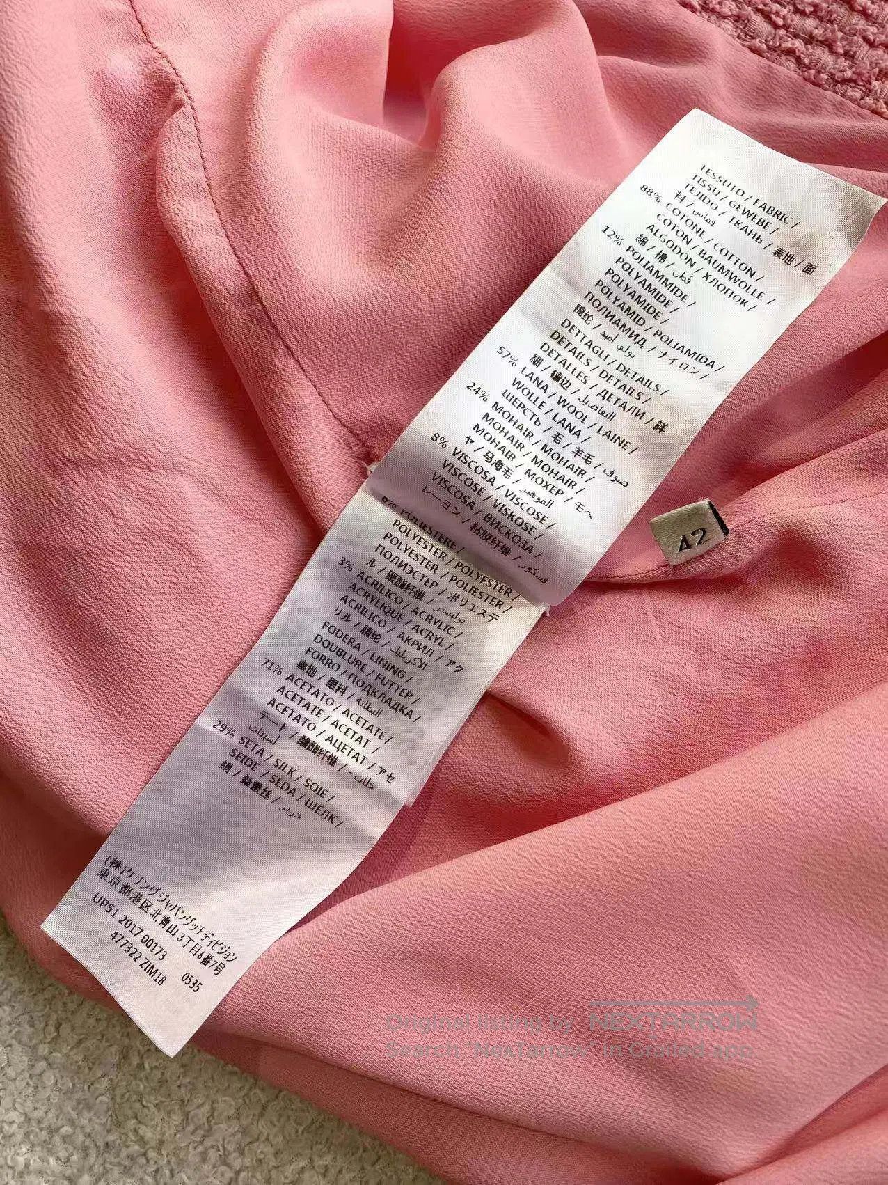 Gucci Guicci Classic pink cardigan| Size S / US 4 / IT 40 - 8 Thumbnail