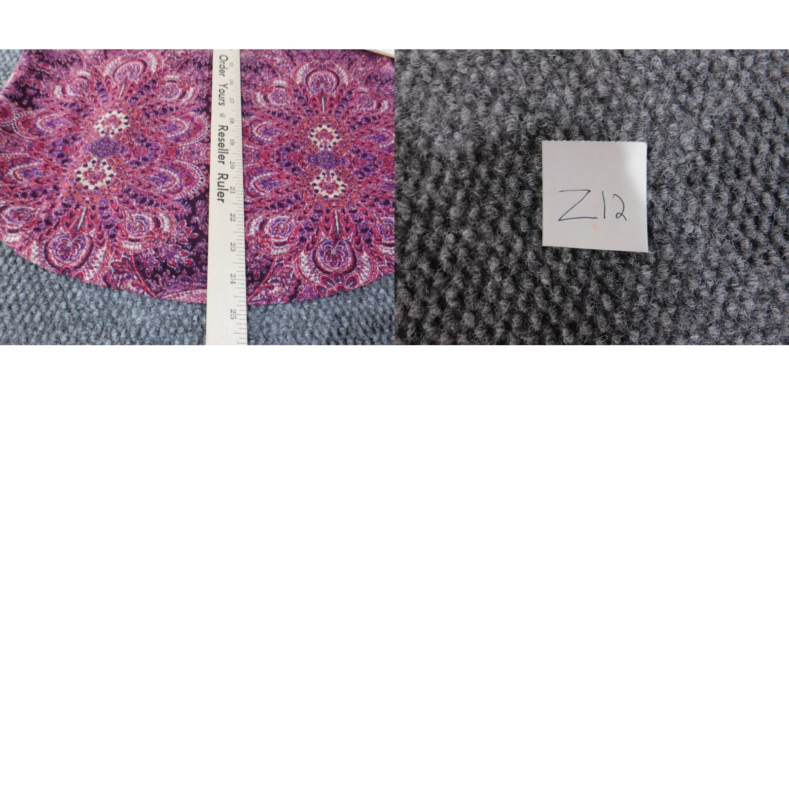 Lucky Brand Lucky Brand Blouse Shirt Womens V-Neck Geometric Purple M Stretch Regular Cotton Modal Rayon Casual Size M / US 6-8 / IT 42-44 - 8 Thumbnail