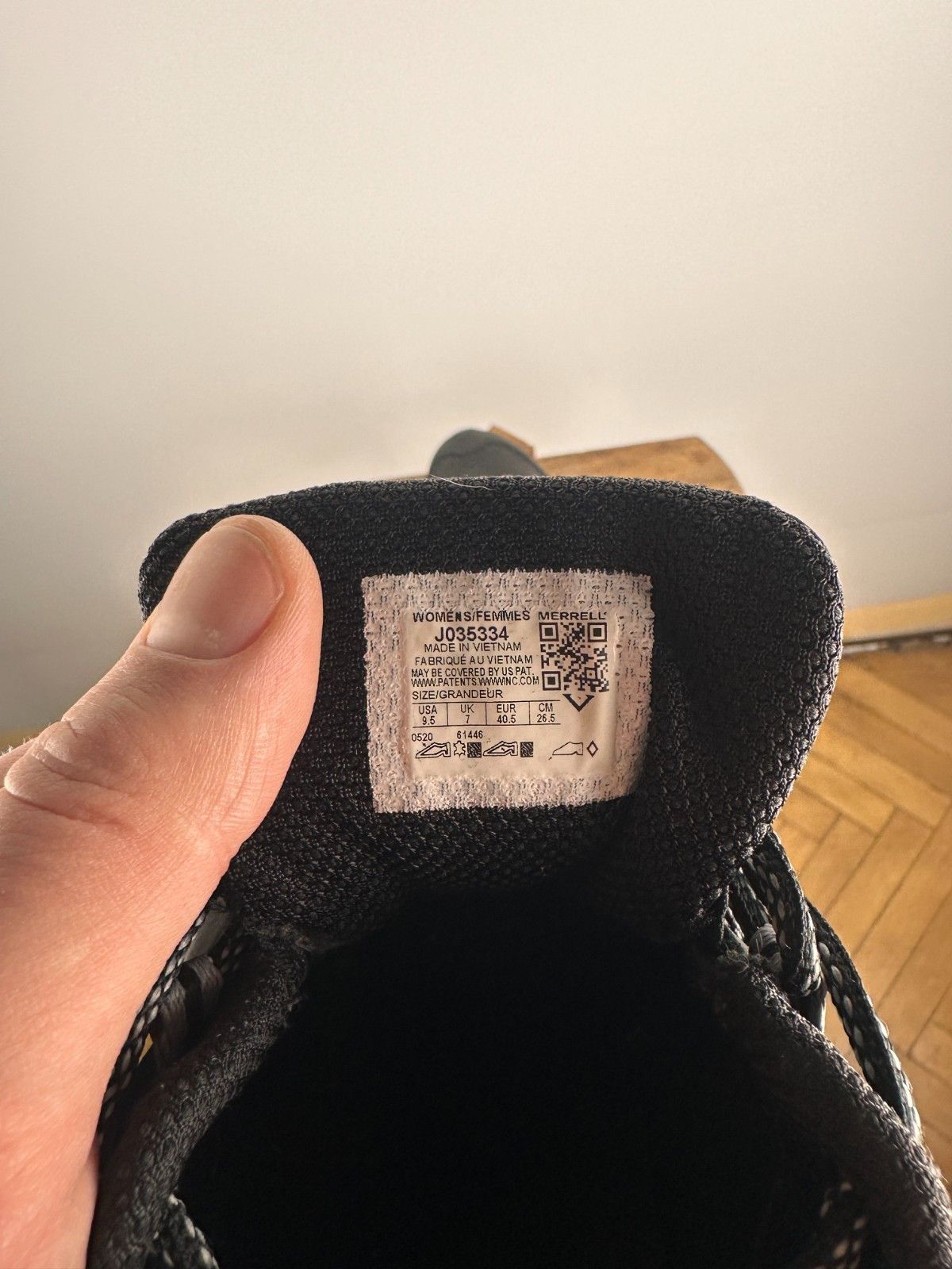 Merrell Merrell Siren Traveller 3 Leather Shoes Black Size US9.5 Size US 9.5 / IT 39.5 - 10 Thumbnail