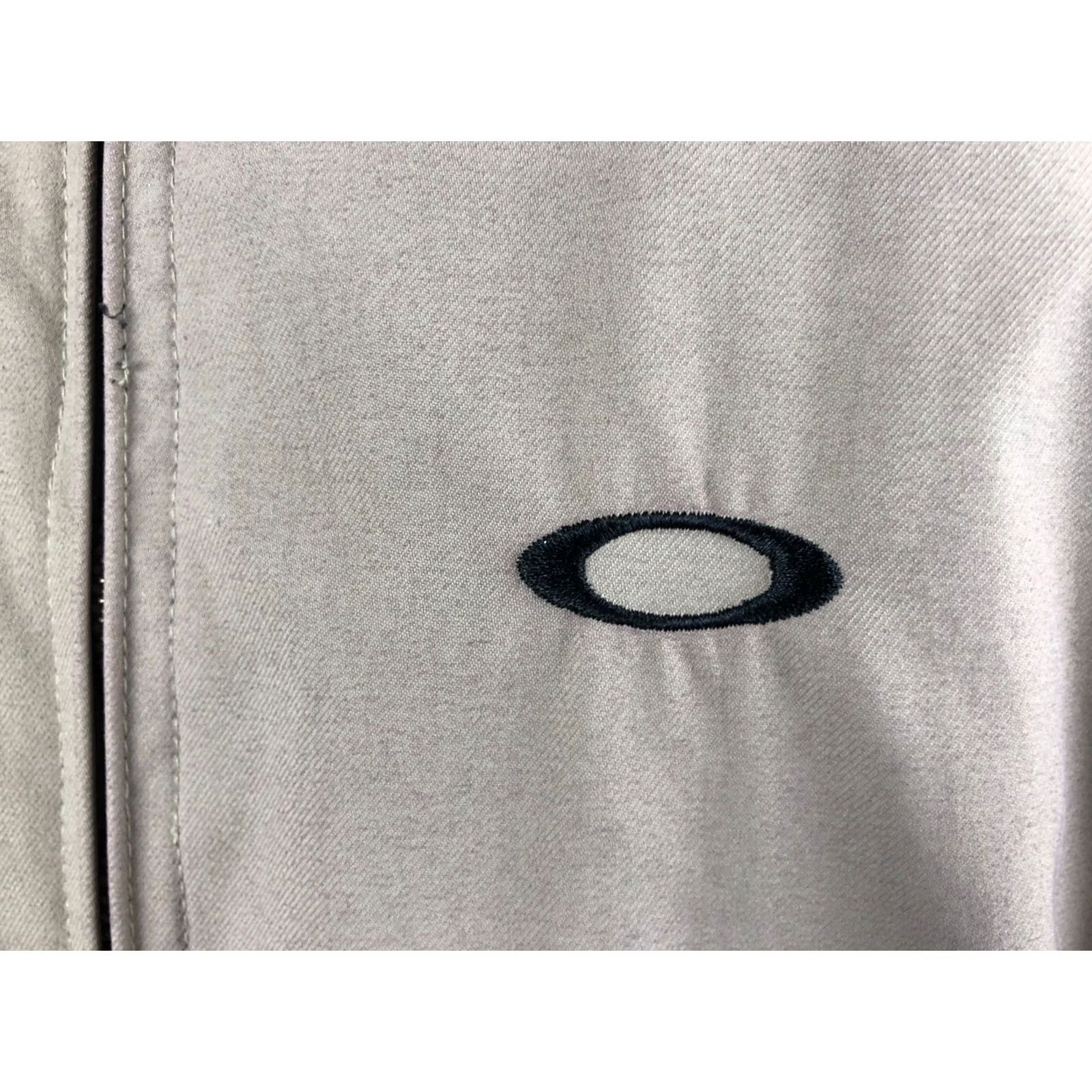 Oakley Oakley Jacket XL Brown Cotton Blend Full Zip Windbreaker Mens Styles Logo Chest Pocket Pockets Zip Side Pockets Size US XL / EU 56 / 4 - 6 Thumbnail
