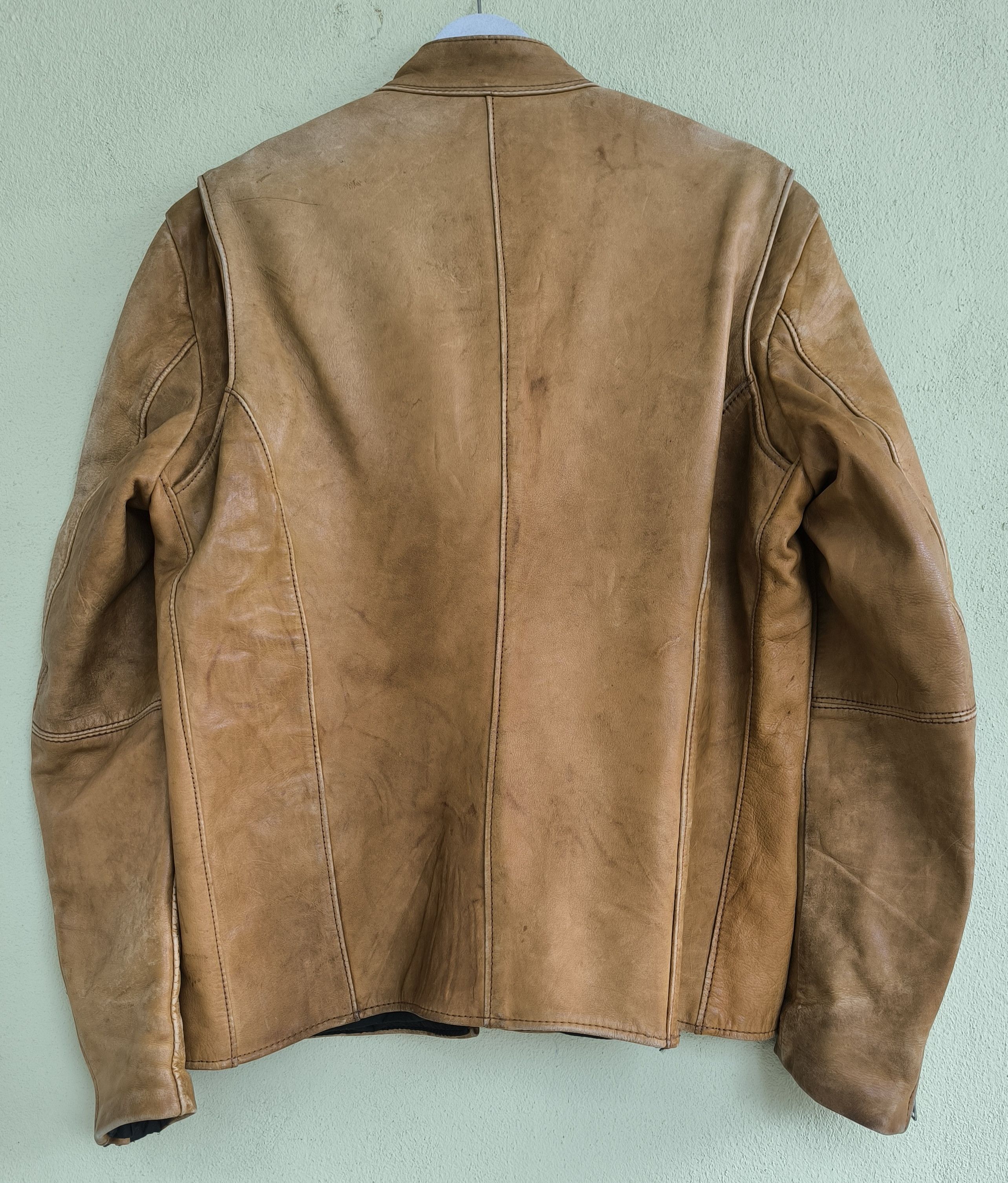 Vanson Leathers Vtg 80's VANSON ASSOCIATES BOSTON biker leather jacket Size US M / EU 48-50 / 2 - 9 Thumbnail