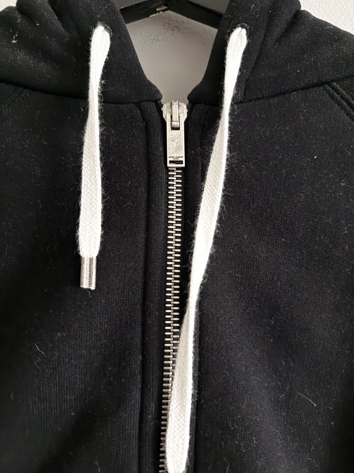 Saint Laurent Paris Saint Laurent Heavy Cotton Zip Up Hoodie Size US S / EU 44-46 / 1 - 3 Thumbnail