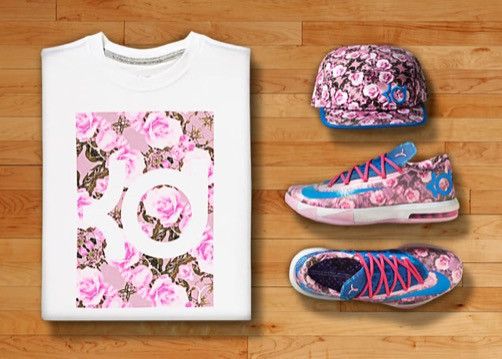 Nike KD 6 Aunt Pearl Men's T-Shirt Size US L / EU 52-54 / 3 - 6 Thumbnail
