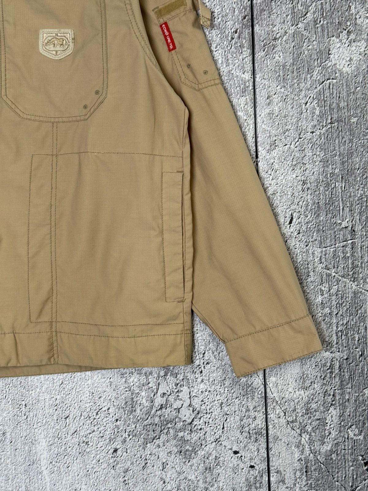 Ecko Unltd. Vintage Ecko Unltd. Utility Zip Jacket Men’s Workwear Style Size US M / EU 48-50 / 2 - 8 Thumbnail