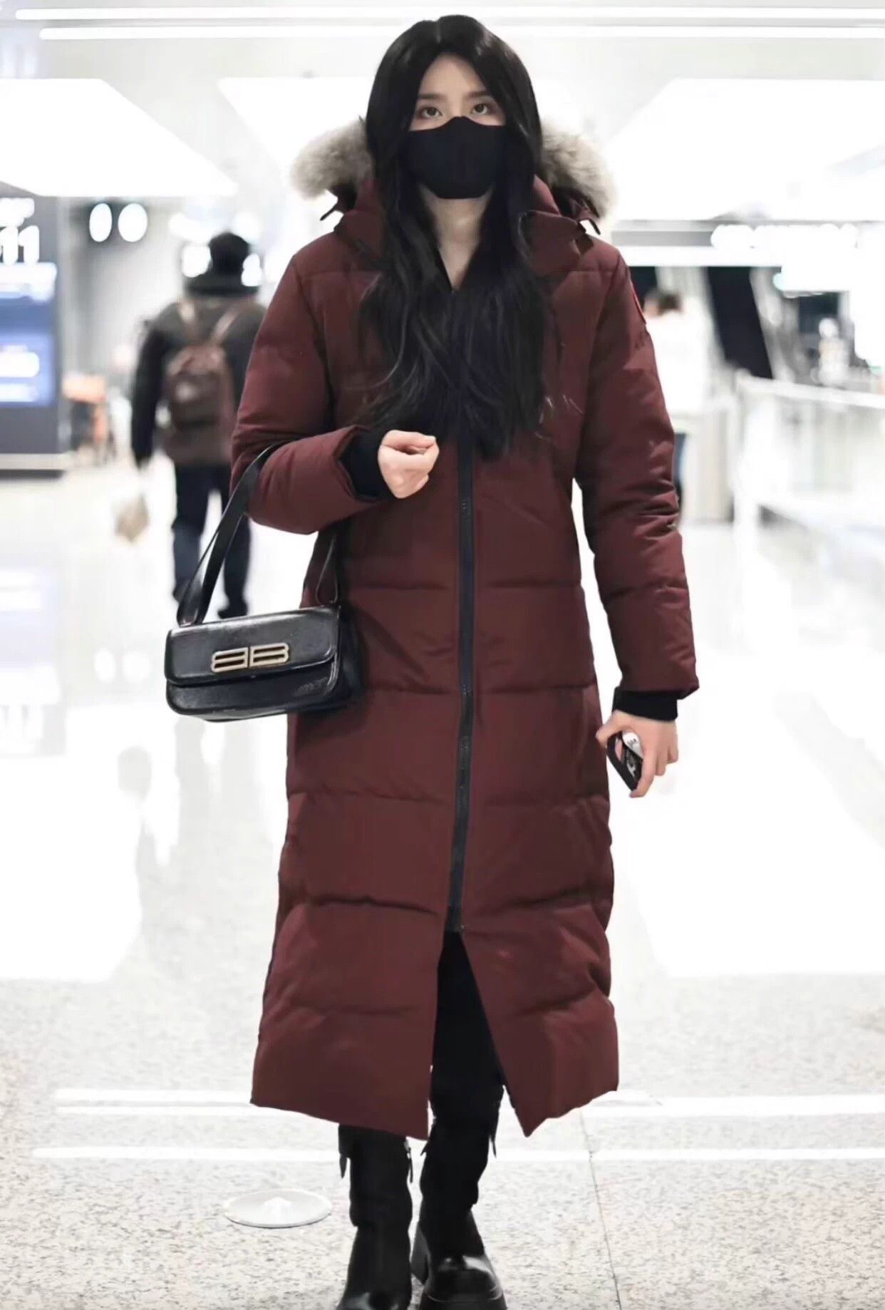 Canada Goose Canada Goose Mystique Wine Red Long Puffer M Size M / US 6-8 / IT 42-44 - 2 Thumbnail