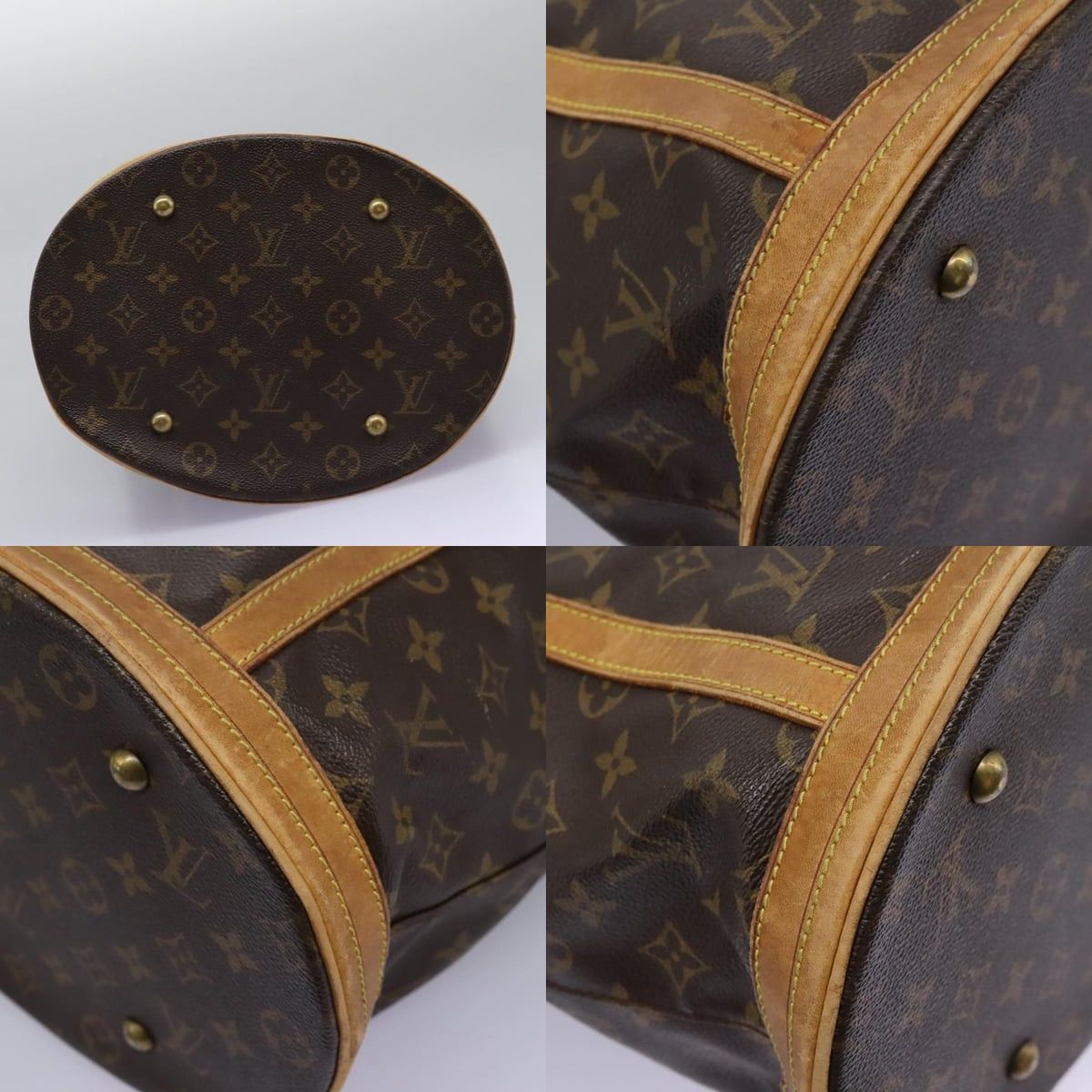 Louis Vuitton LOUIS VUITTON Monogram Bucket GM Shoulder Bag M42236 Size ONE SIZE - 10 Thumbnail