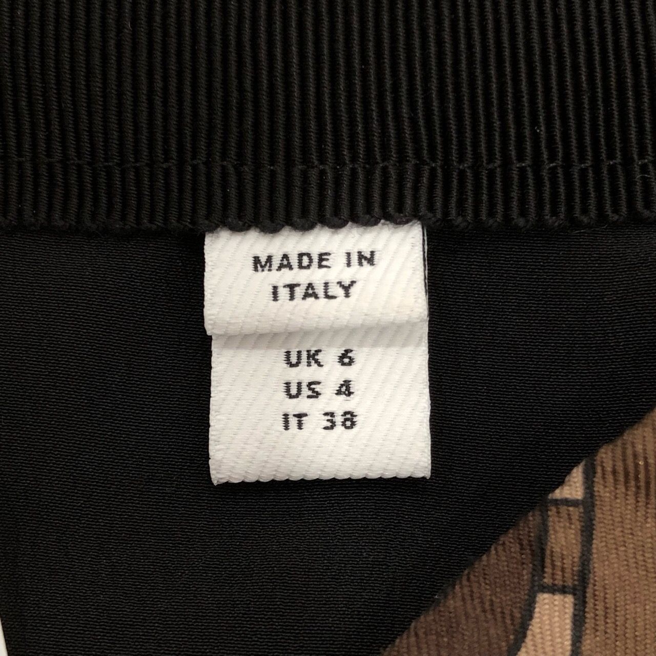 Burberry [Burberry] Striped Check Jacquard Midi Skirt 36/XS Size 36" / US 14 / IT 50 - 4 Thumbnail