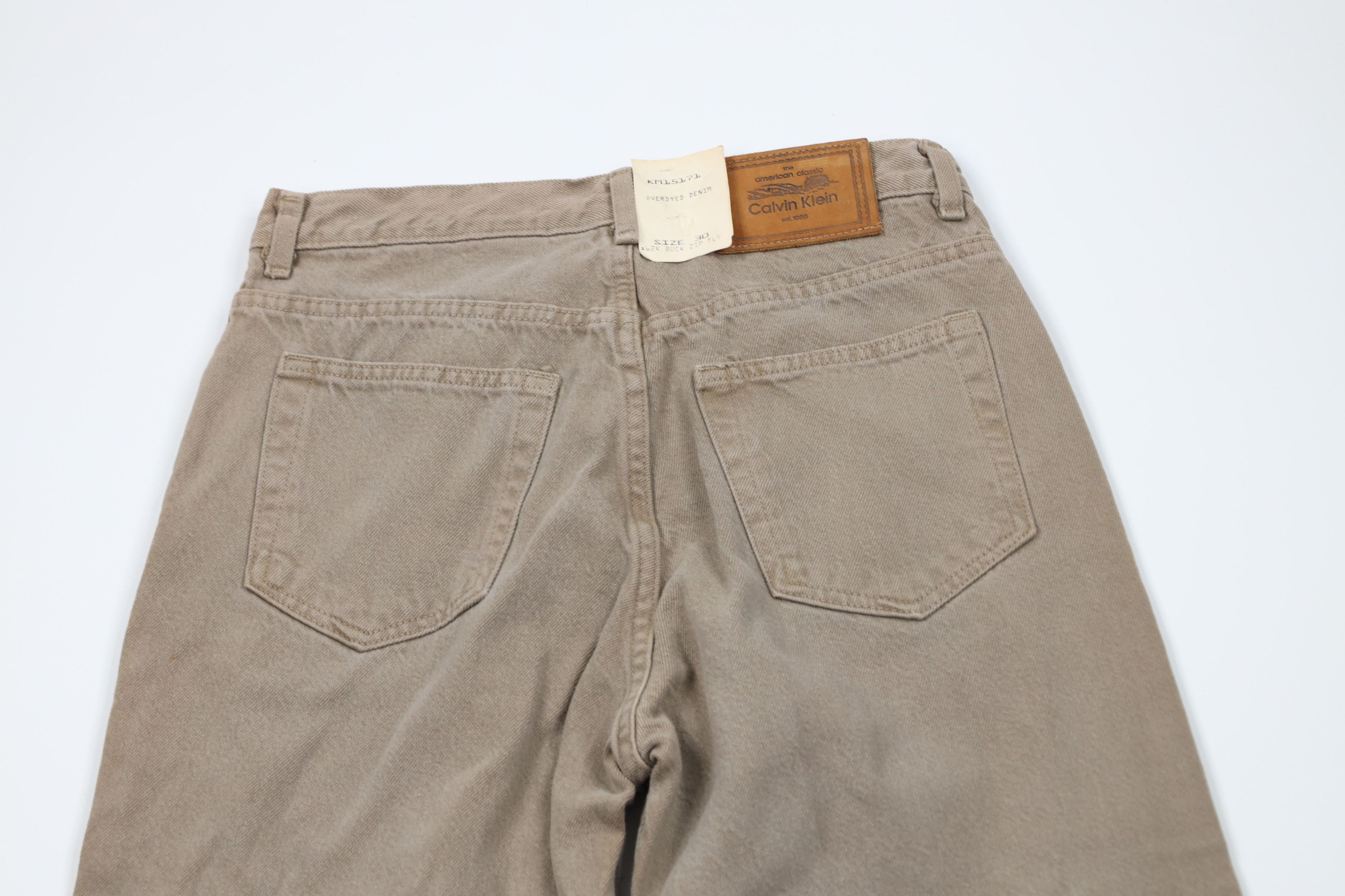 Calvin Klein Deadstock Vintage 90s Calvin Klein Tapered Leg Jeans USA Size US 30 / EU 46 - 10 Thumbnail