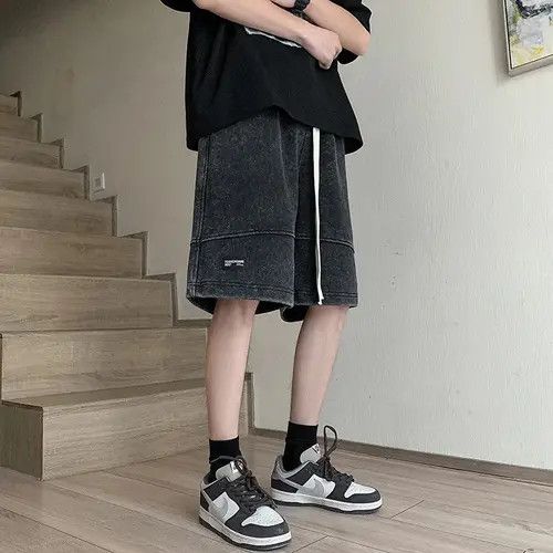 Japanese Brand Manami x Rina Summer Street Loose Straight Short Pant Size US 30 / EU 46 - 3 Thumbnail