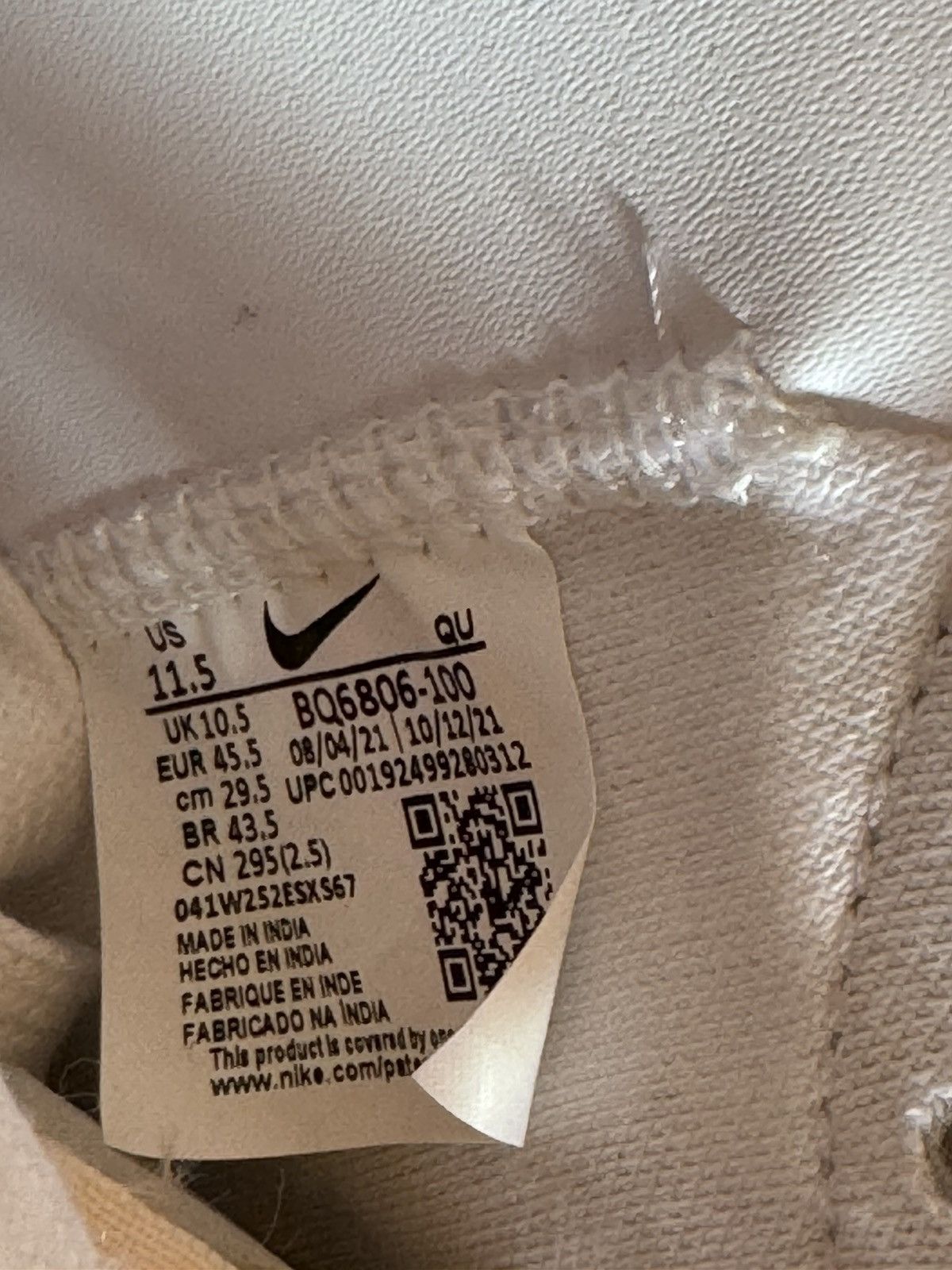 Nike Nike Blazer mid 77 men’s 11.5 Size US 11.5 / EU 44-45 - 7 Thumbnail