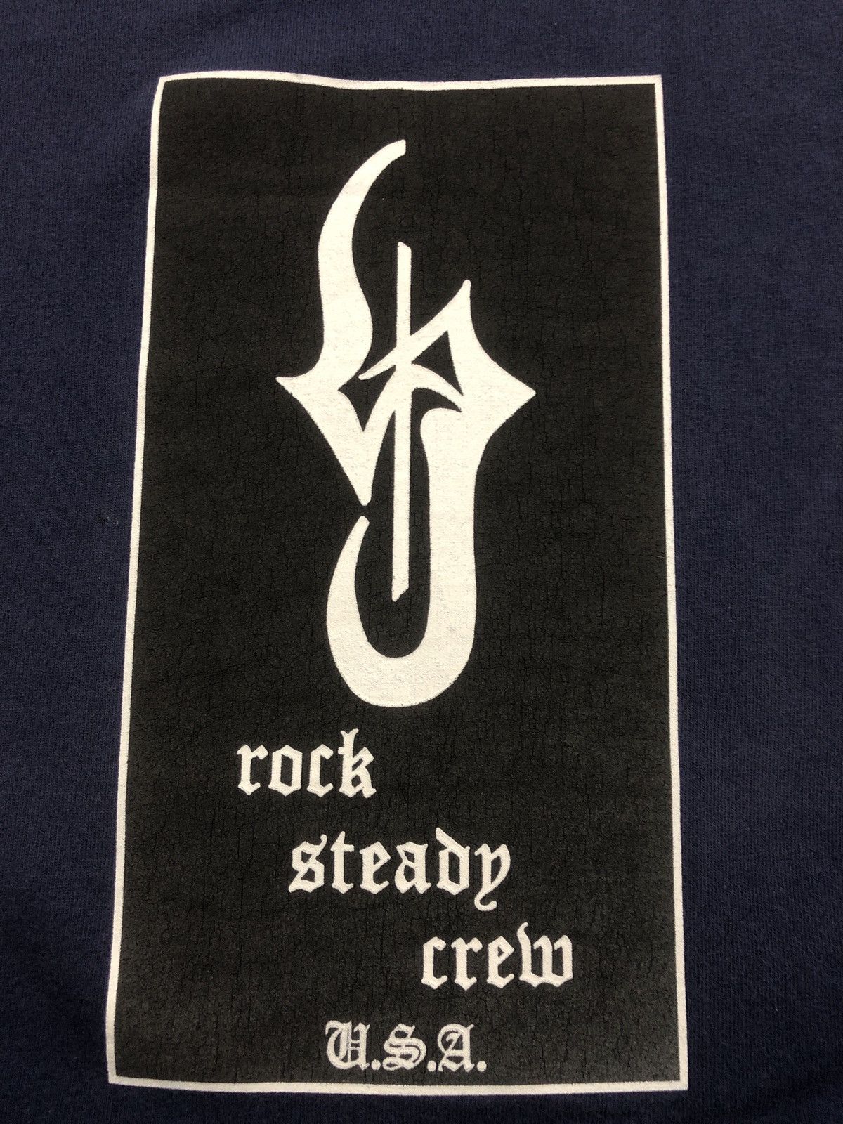 Band Tees × Vintage Vintage 90s Rock Steady Crew usa Tee Size US L / EU 52-54 / 3 - 2 Thumbnail