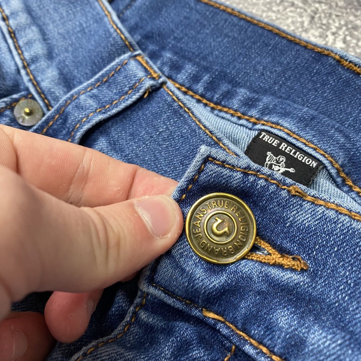 True Religion × Vintage Vintage True Religion Big Logo y2k opium hype denim jeans Size US 31 - 13 Thumbnail