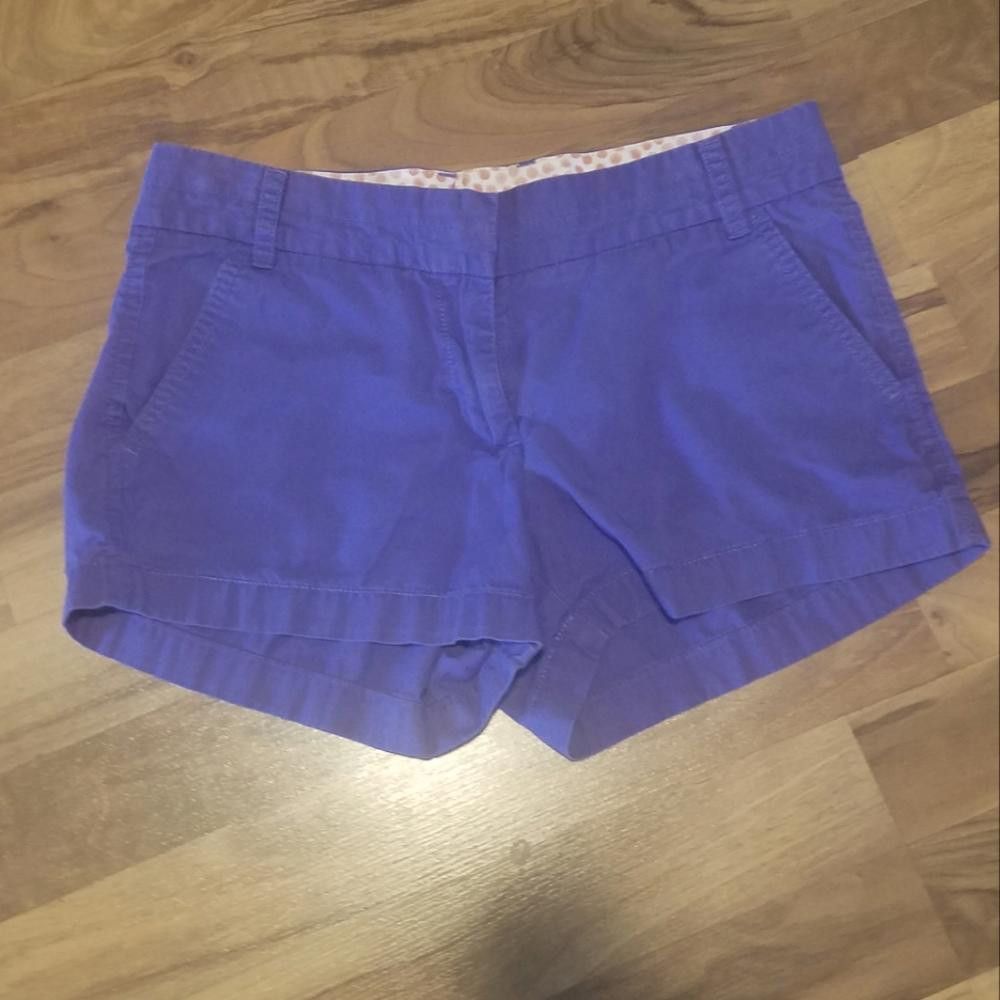 Designer J. Crew Chino Broke In Shorts Size 2 Size 26" / US 2 / IT 38 - 1 Thumbnail