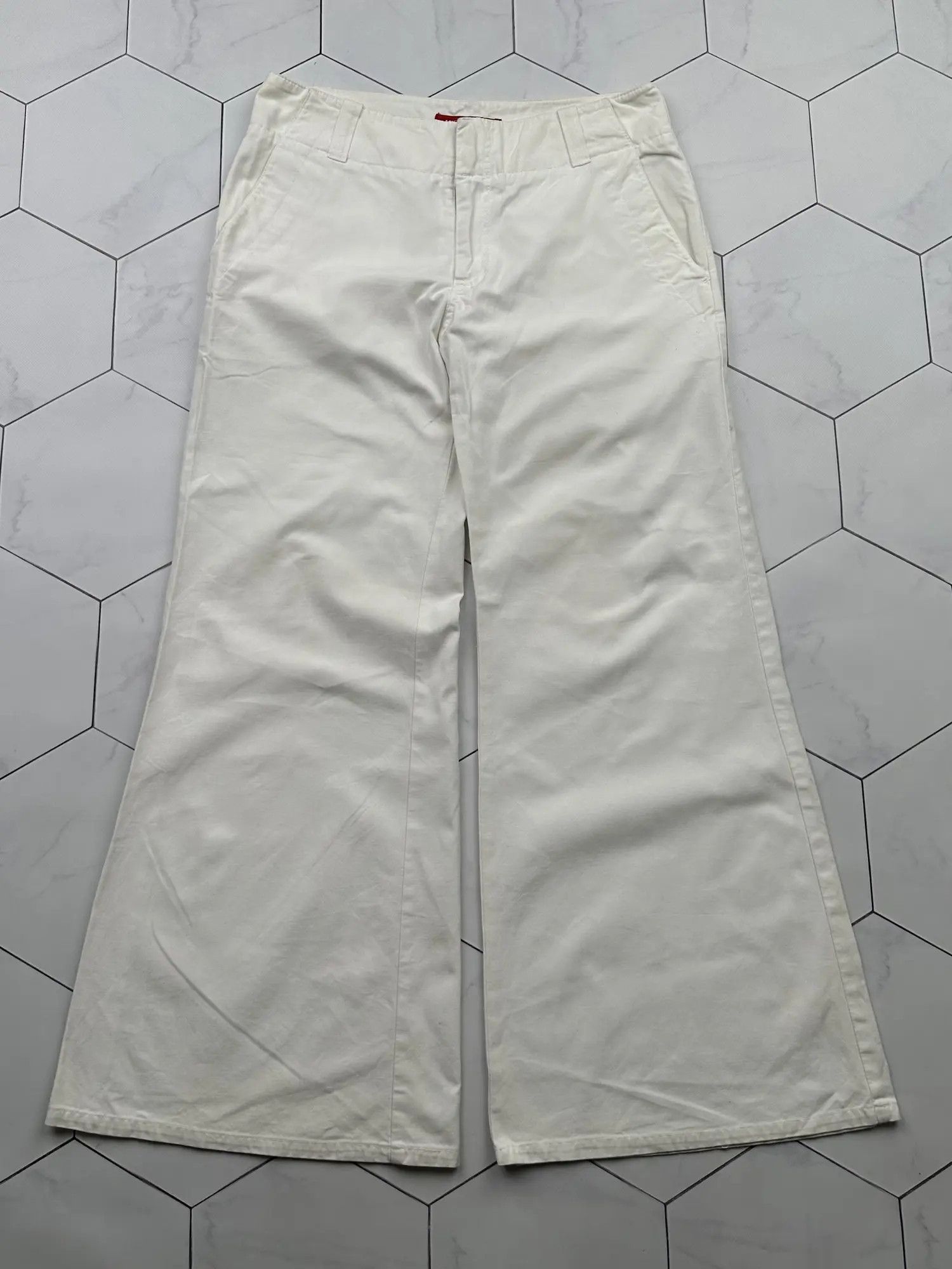 Miss Sixty Miss Sixty Wide Super Flare Pants (B341) Size 30" / US 8 / IT 44 - 1 Thumbnail