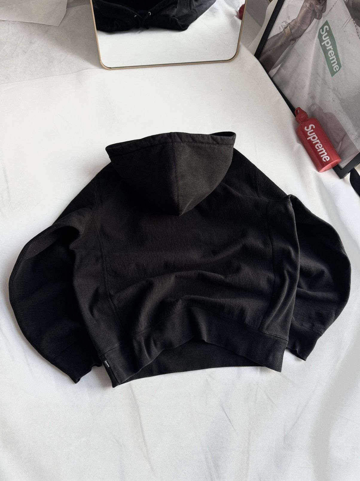 Supreme Supreme Hoodie Paisley Black Fuck Em All Logo Size US XL / EU 56 / 4 - 10 Thumbnail