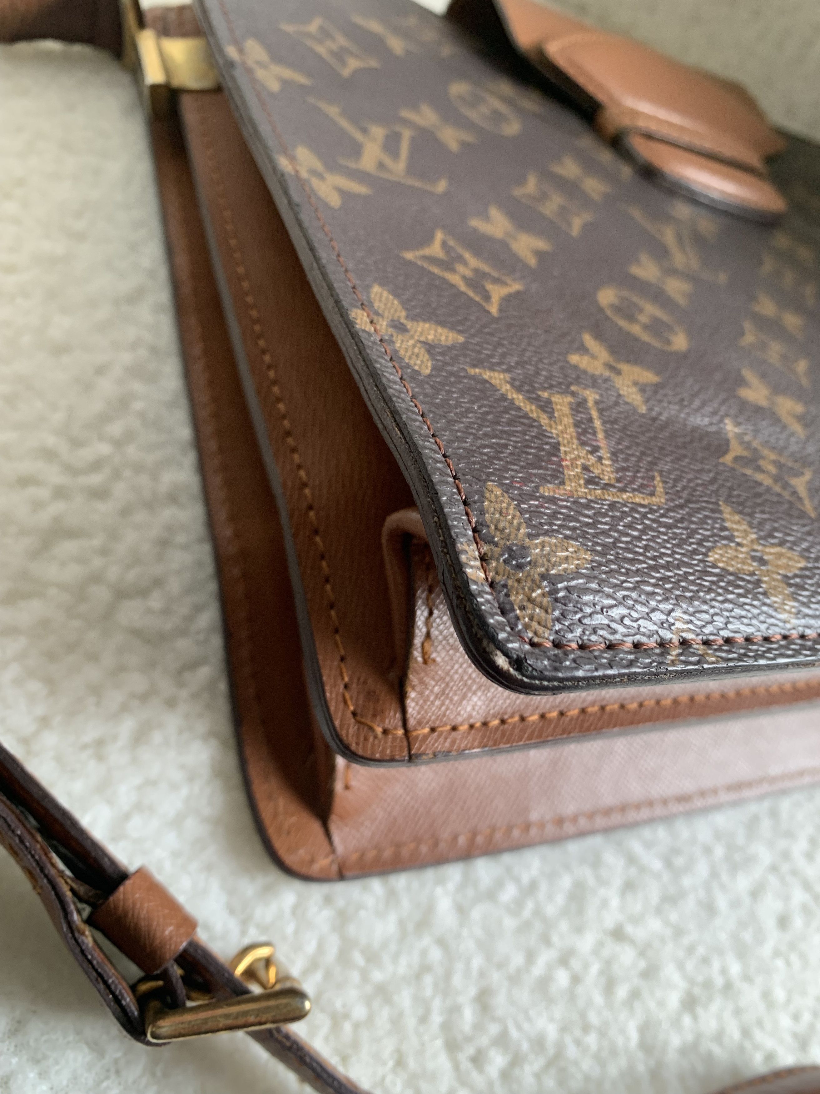 Louis Vuitton Louis Vuitton Courcelles Monogram Shoulder Messenger Bag Size ONE SIZE - 13 Thumbnail