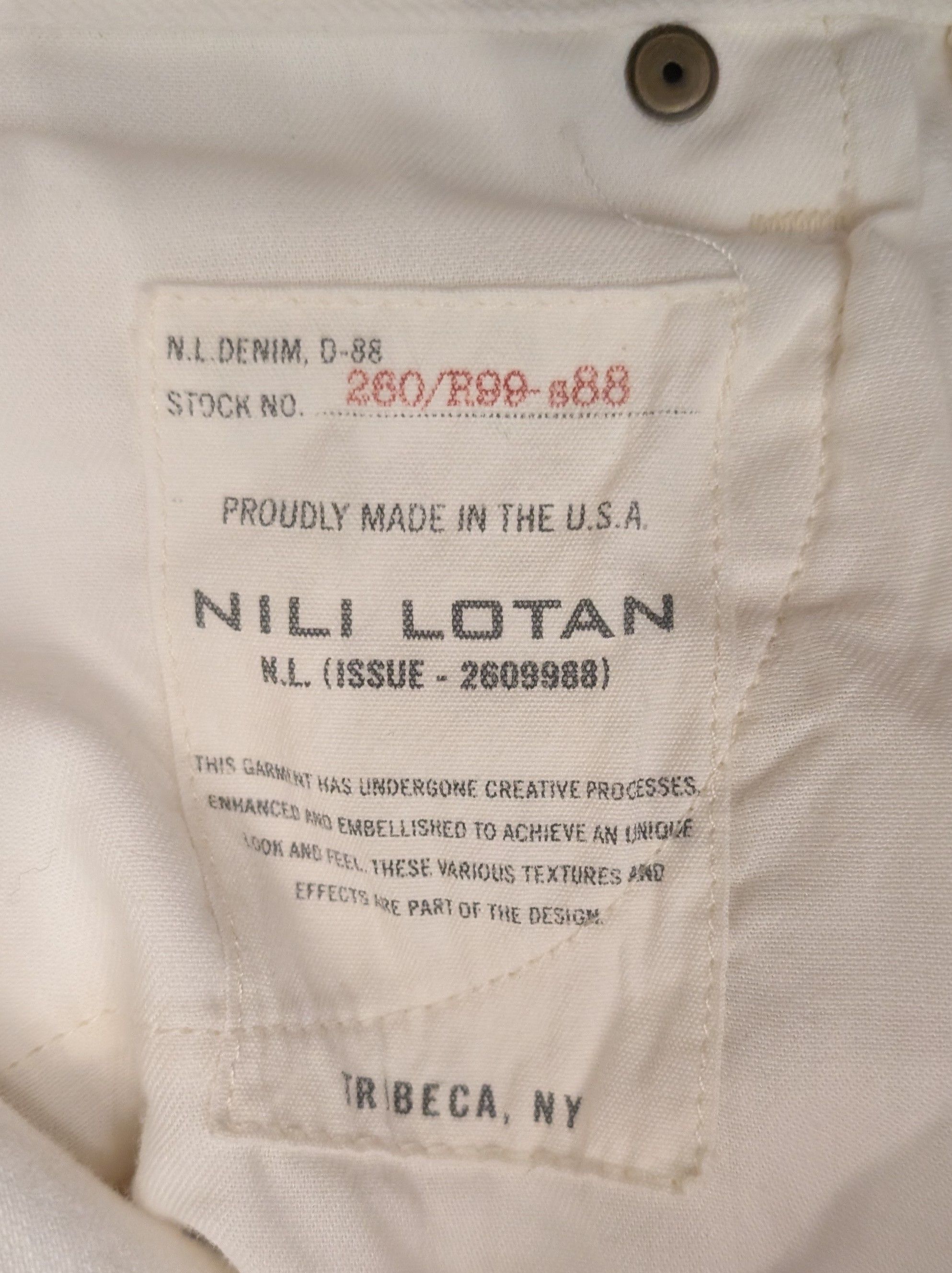 Nili Lotan Nili Lotan NL Issue 2609988 Juliet Pants Made in USA Size 29" - 4 Thumbnail