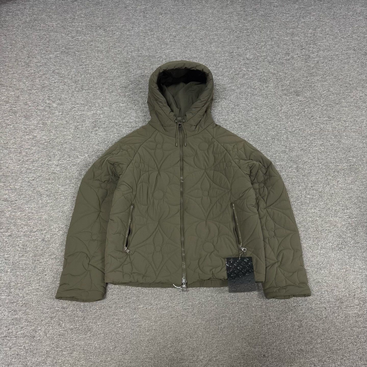 Louis Vuitton Louis Vuitton Military Green Monogram Quilted Jacket Size US M / EU 48-50 / 2 - 1 Thumbnail