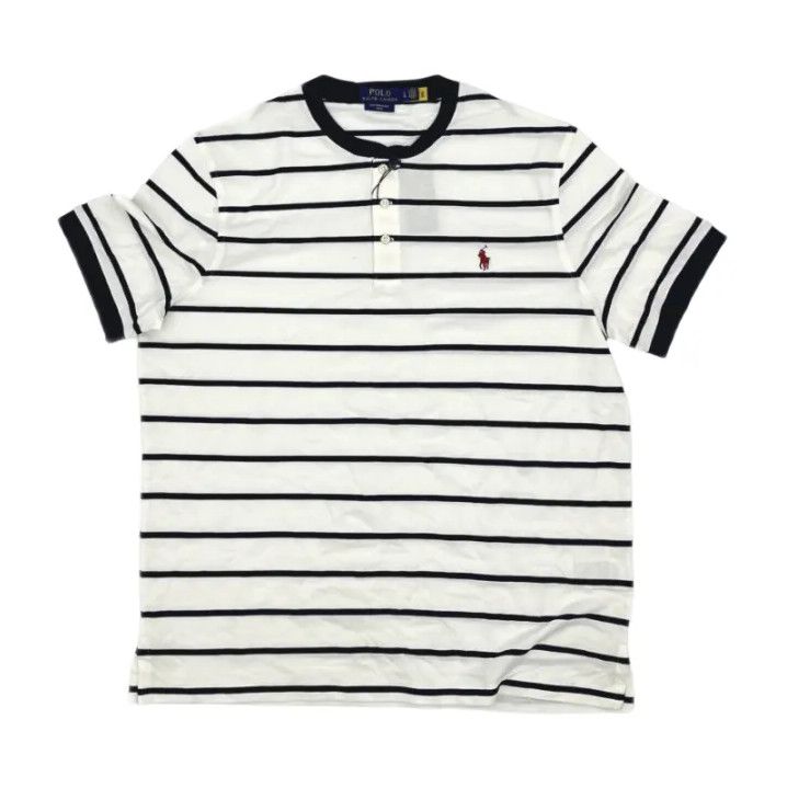 Polo Ralph Lauren Polo Ralph Lauren Striped Short-Sleeve Polo Size US L / EU 52-54 / 3 - 1 Thumbnail
