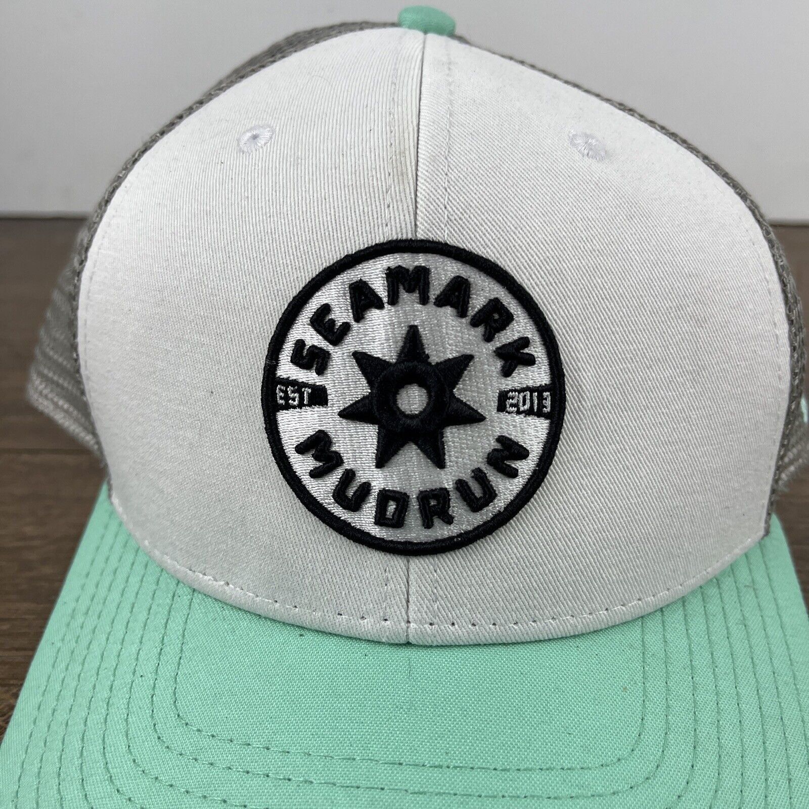 Other Seamark Mudrun Hat Seamark Mud Run White Adjustable Hat Snap Size ONE SIZE - 8 Thumbnail