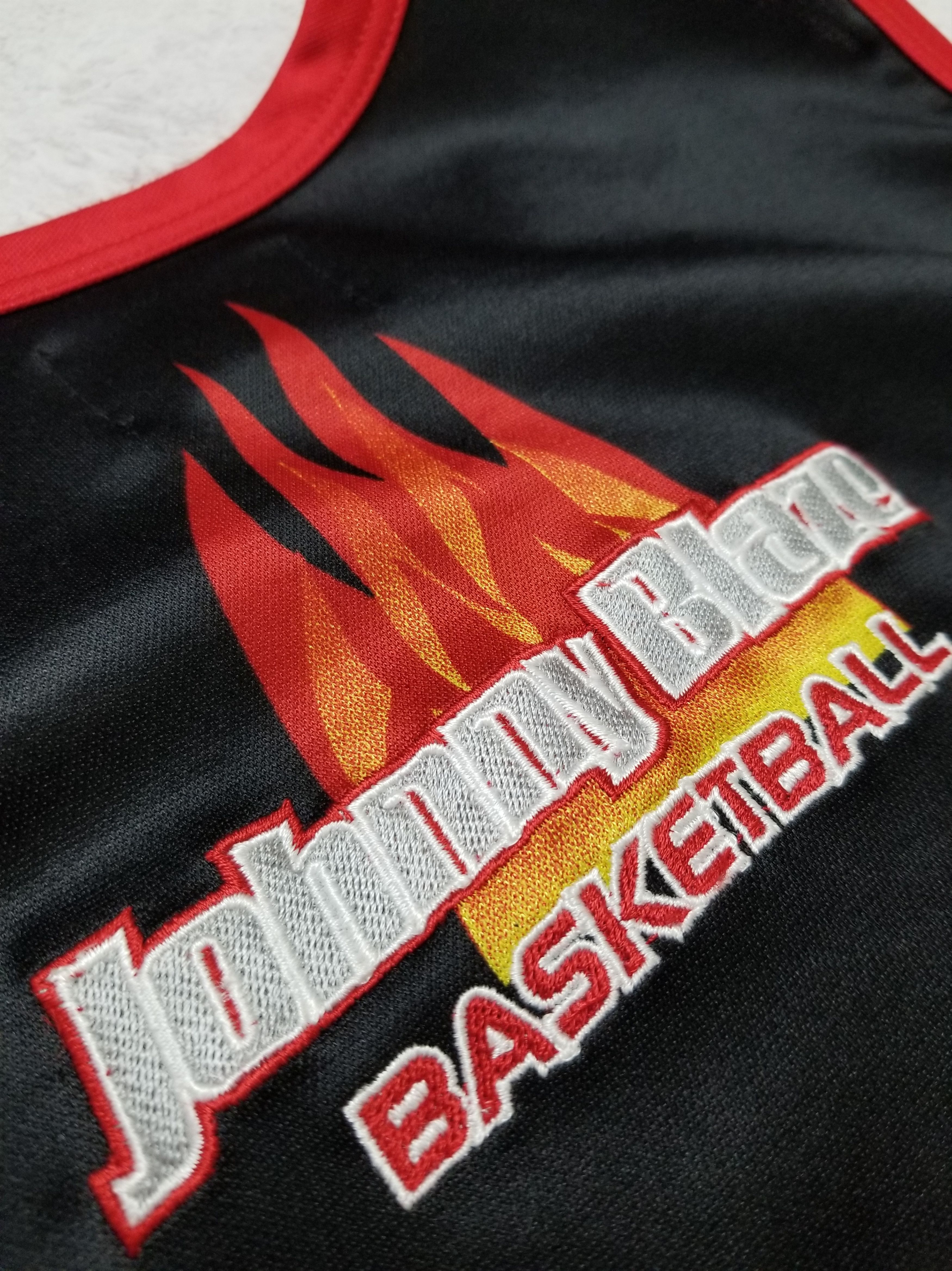 Other Johnny Blaze Embroidered Basketball Logo Method Man Jersey Size US M / EU 48-50 / 2 - 18 Thumbnail